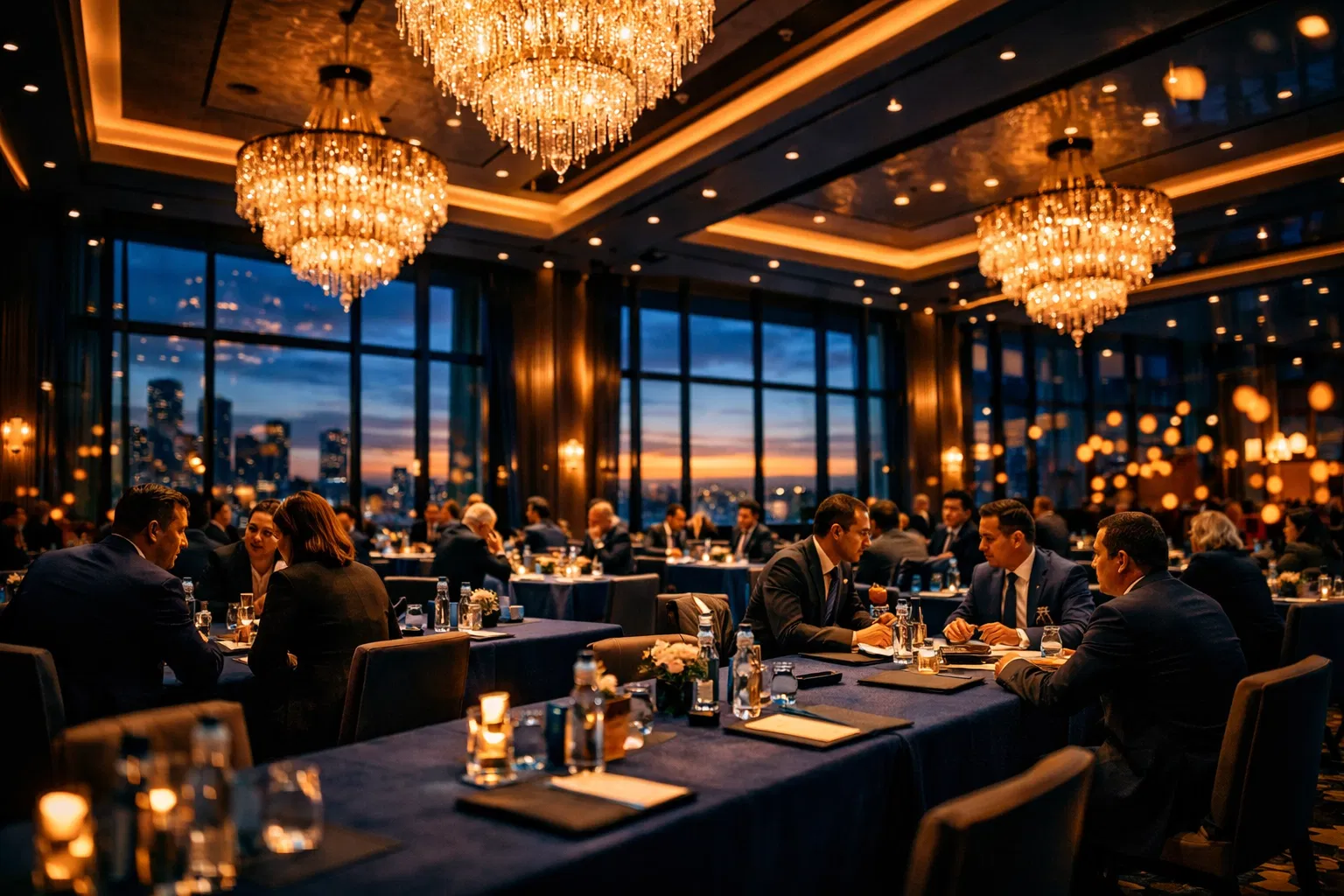 Luxury corporate conference