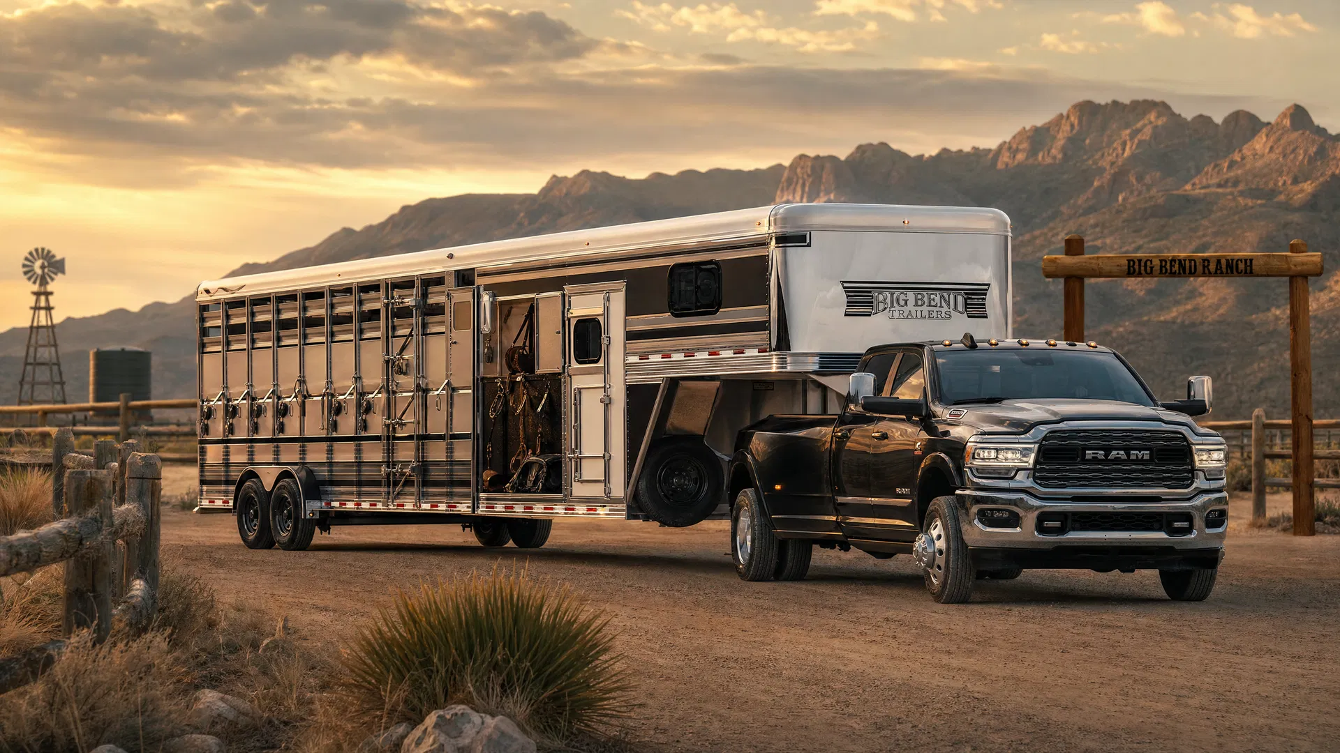 Fully customized Big Bend Trailer