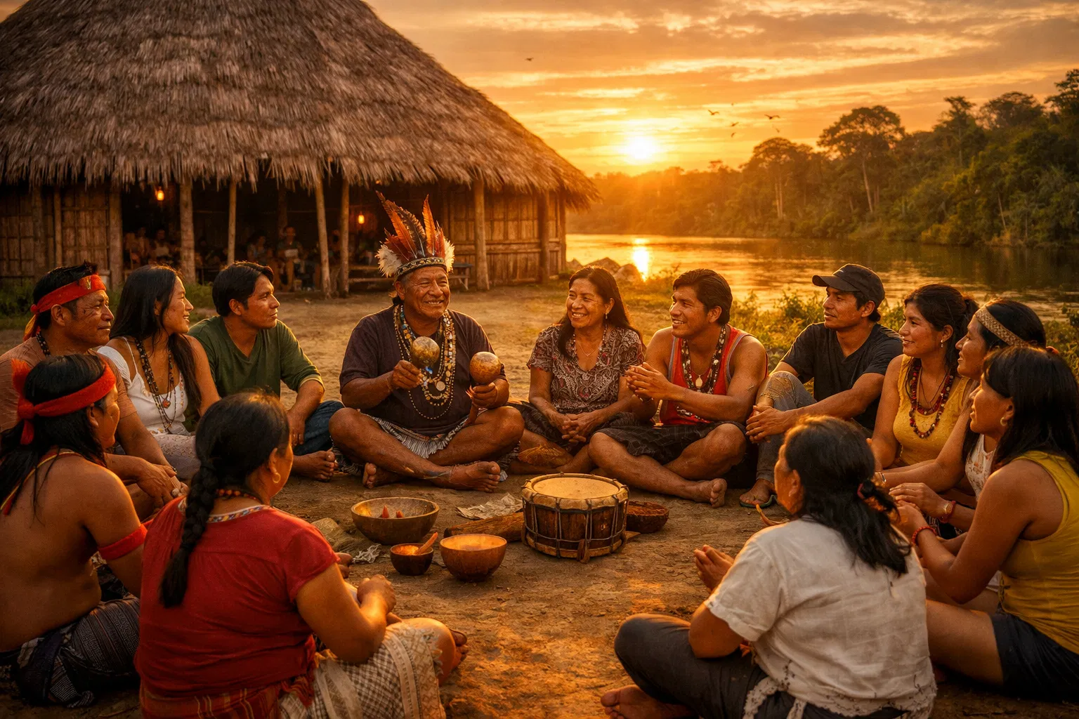 Comunidade reunida