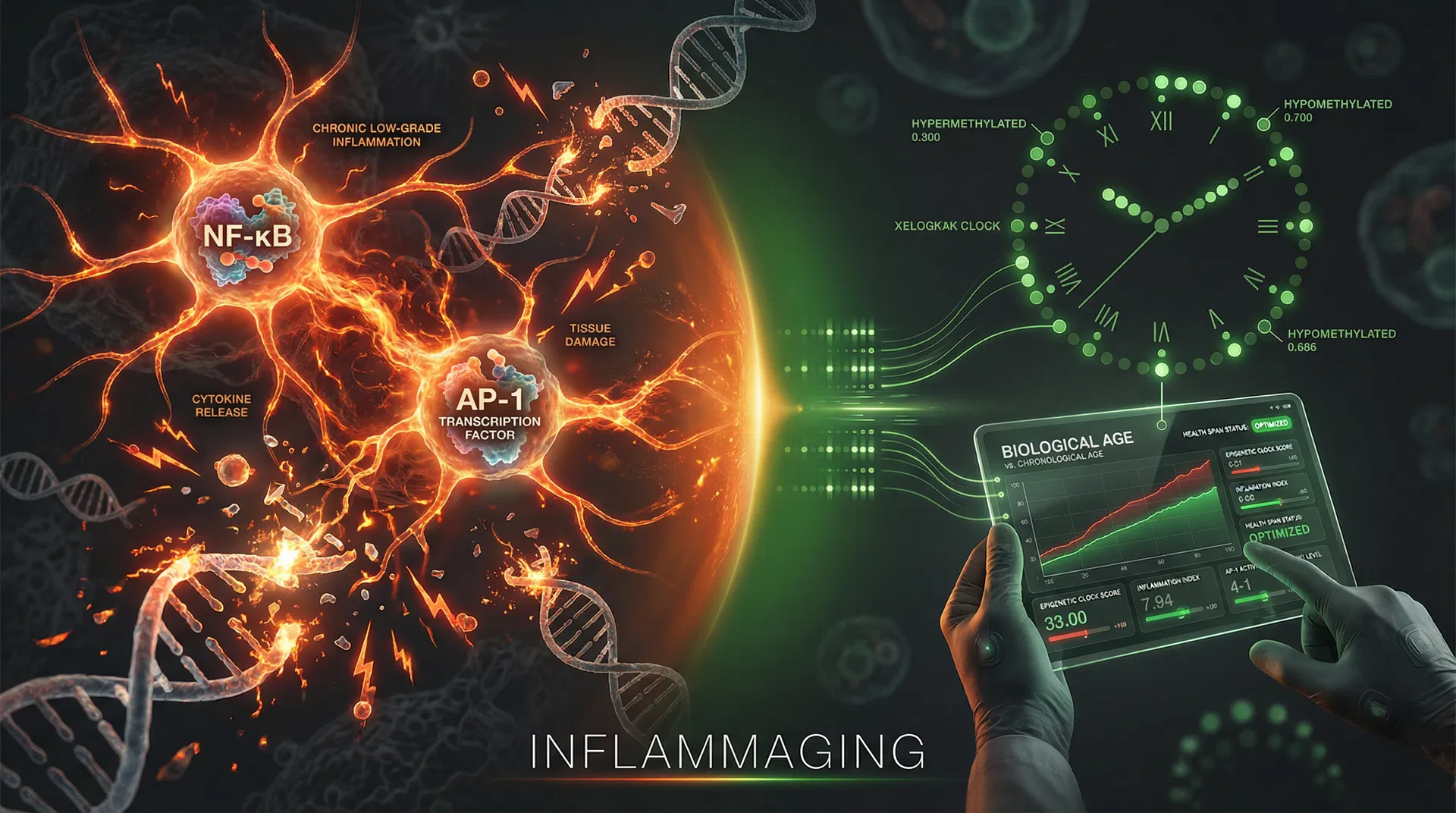 Inflammaging & AP-1 — XELGEN Scientific Article