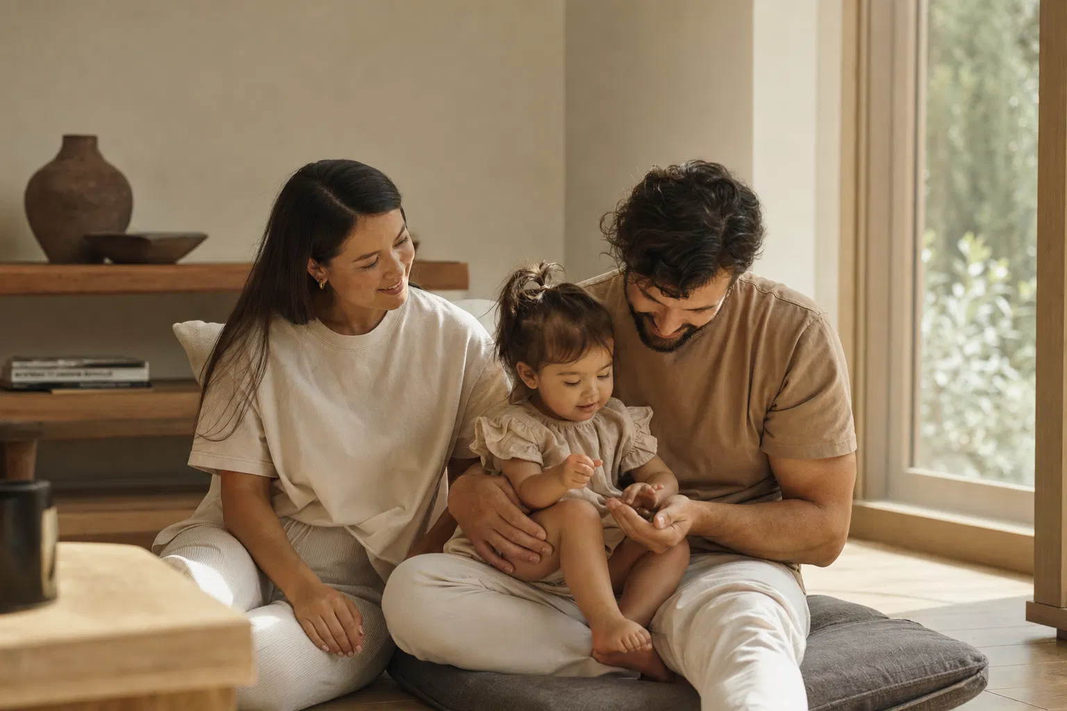 Family connection moment