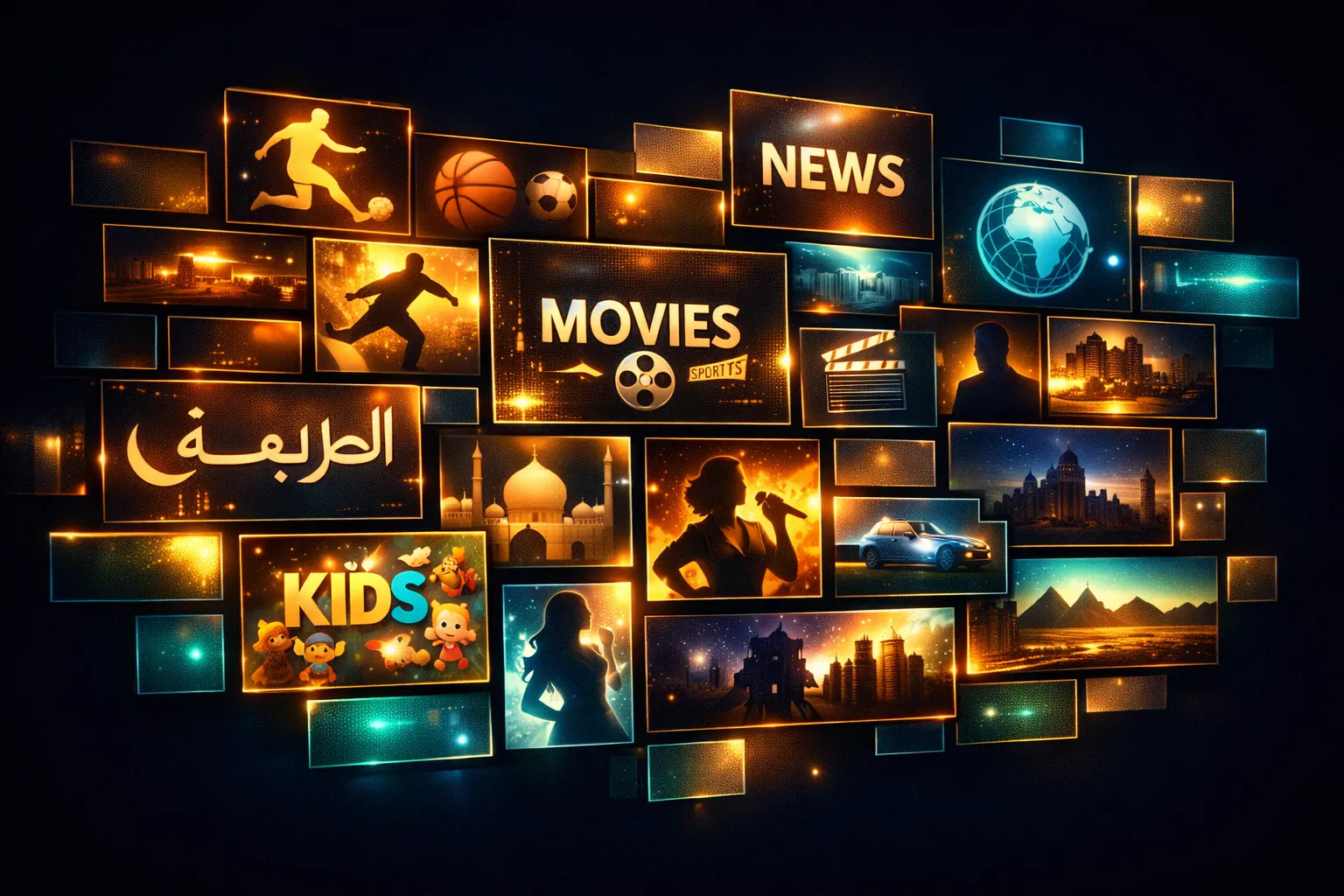 Channel categories mosaic