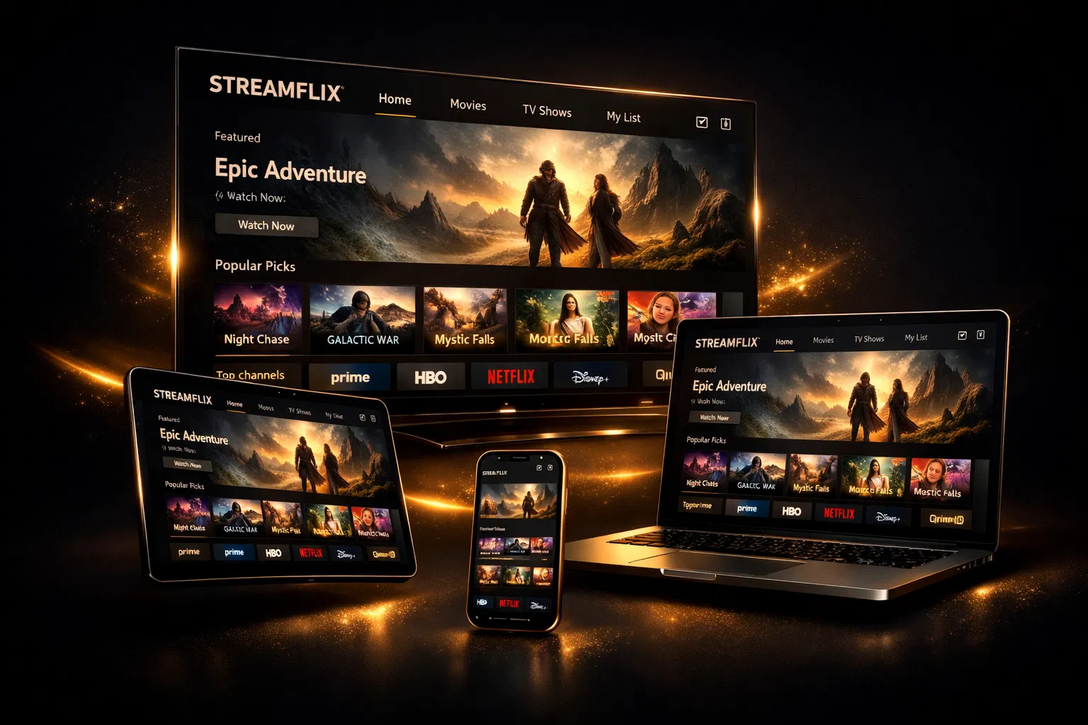 UAE IPTV on multiple devices