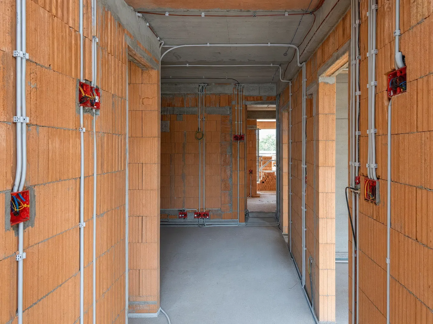 Elektrorohbau Neubau