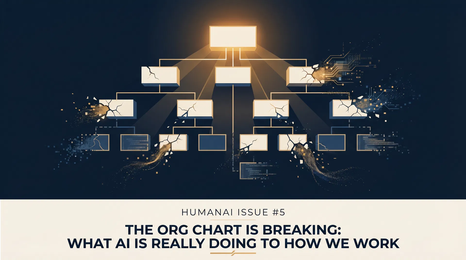The Org Chart Is Breaking — What AI Is Really Doing to How We Work