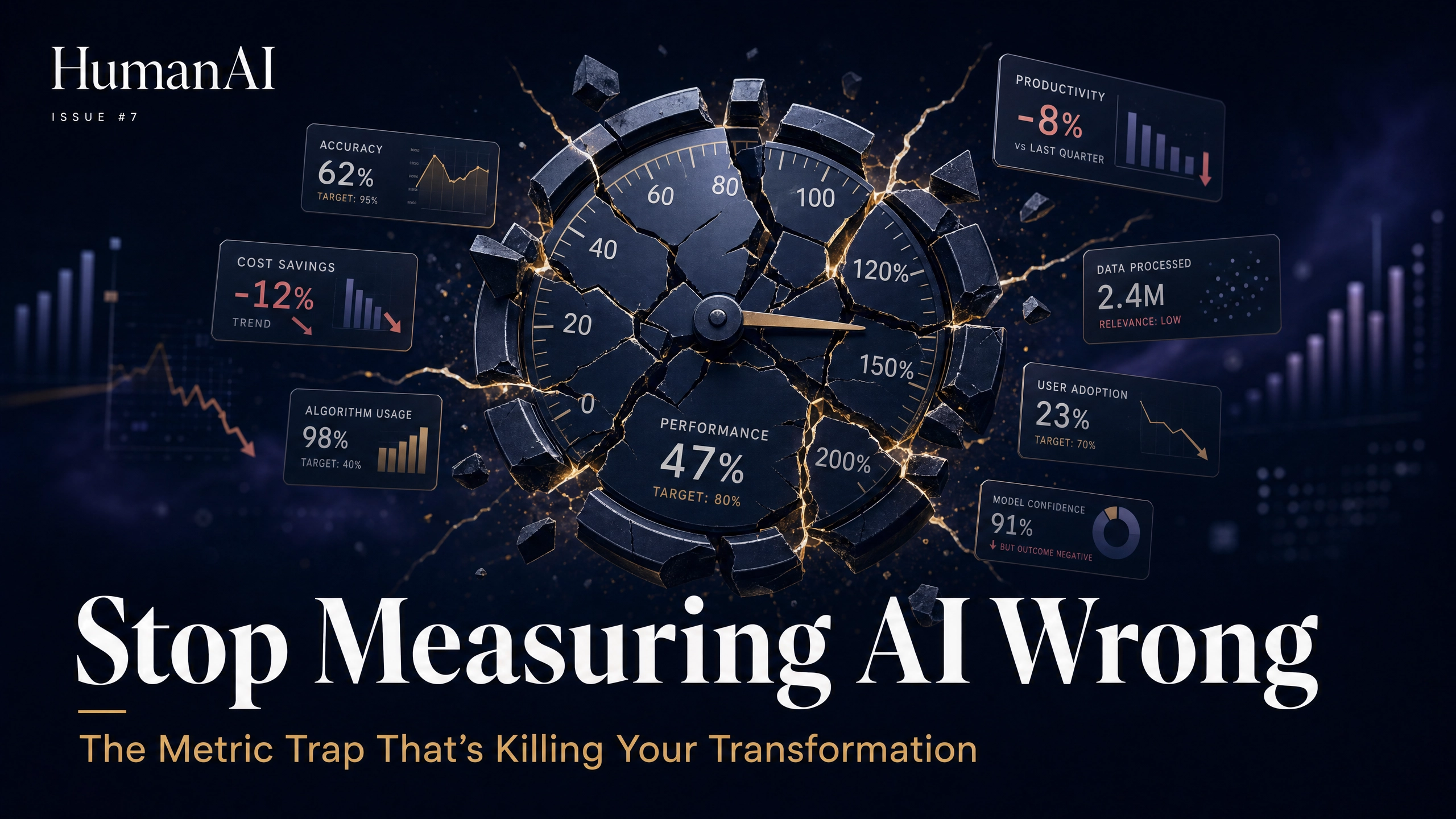 Stop Measuring AI Wrong: The Metric Trap That's Killing Your Transformation