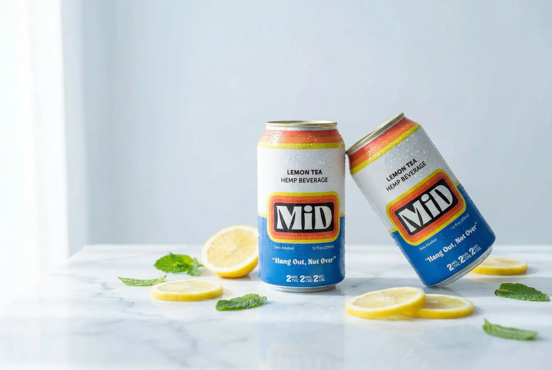 MiD Beverage - Refreshing lemon tea with ice