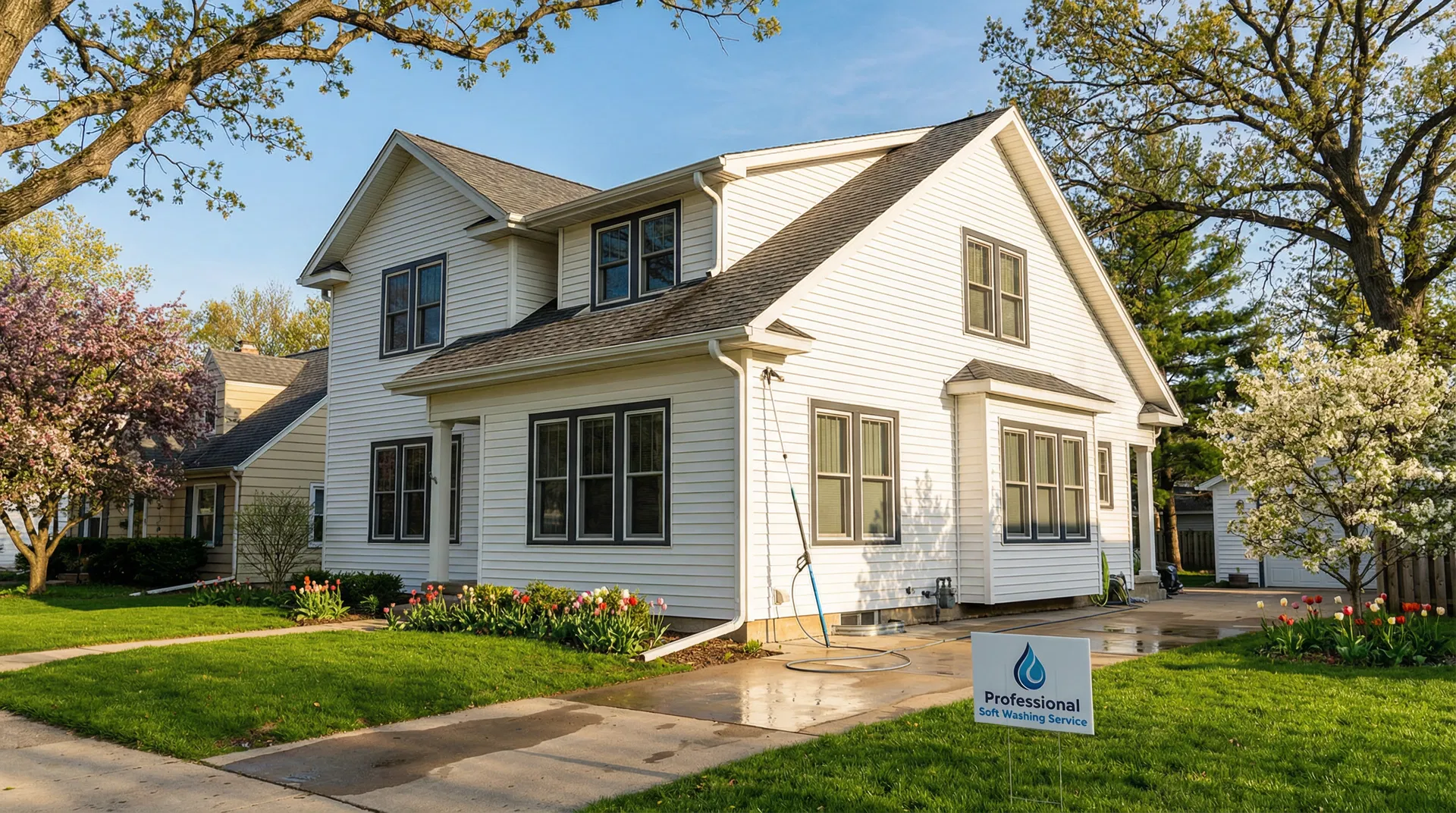 Soft Wash House Washing