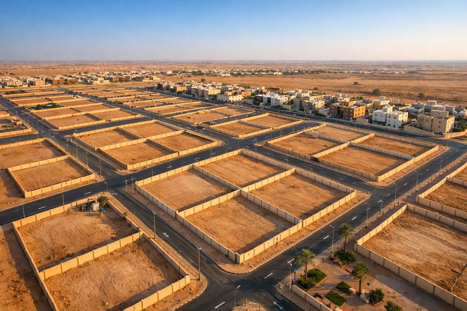 أراضي مجانية سكني