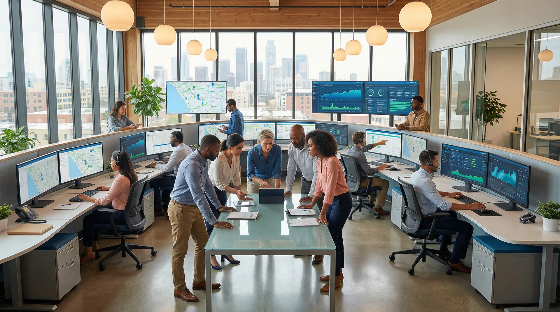 SAS Logistics operations team