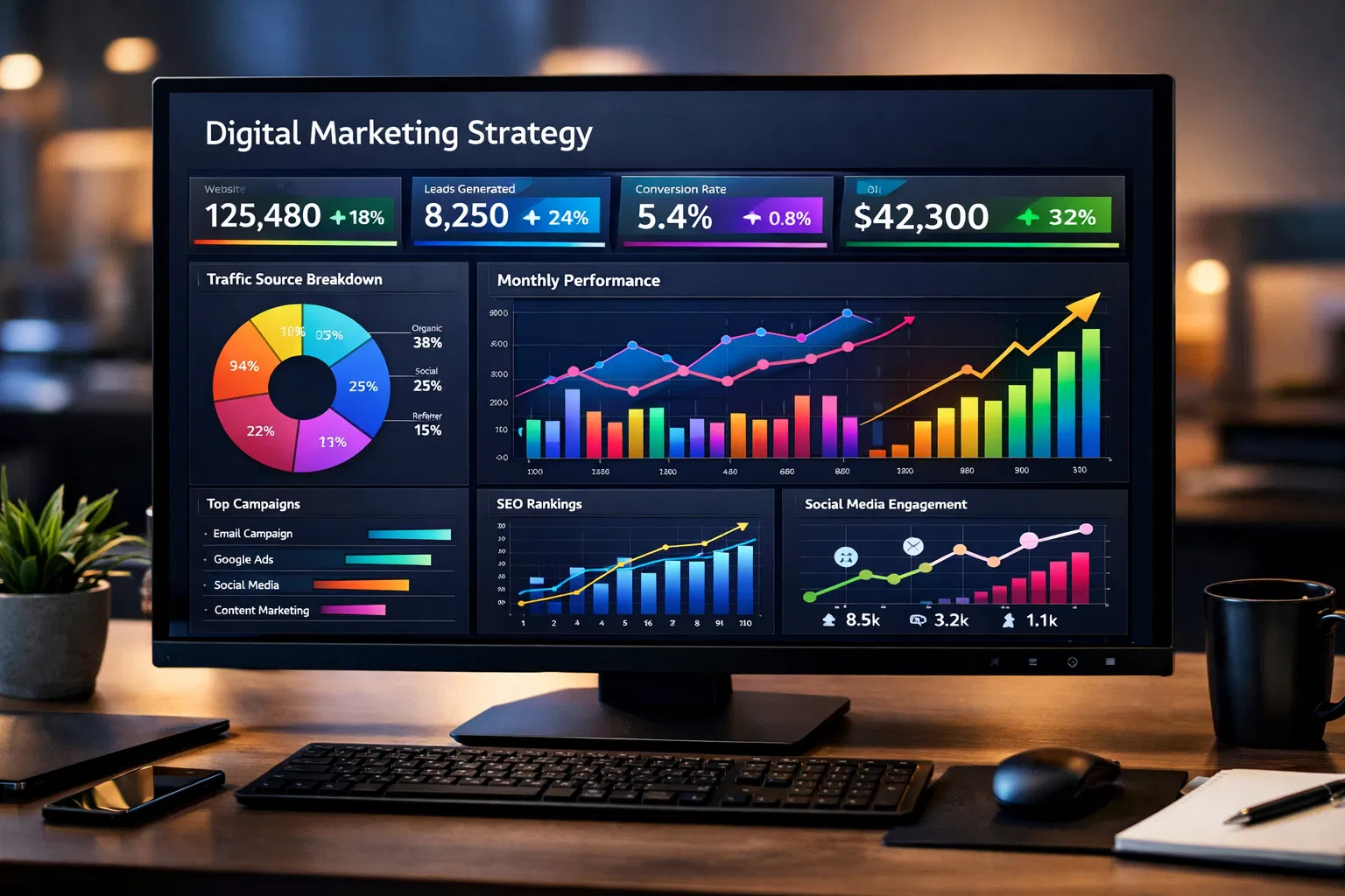 التسويق الرقمي: استراتيجيات مجربة لزيادة المبيعات والعملاء 2024