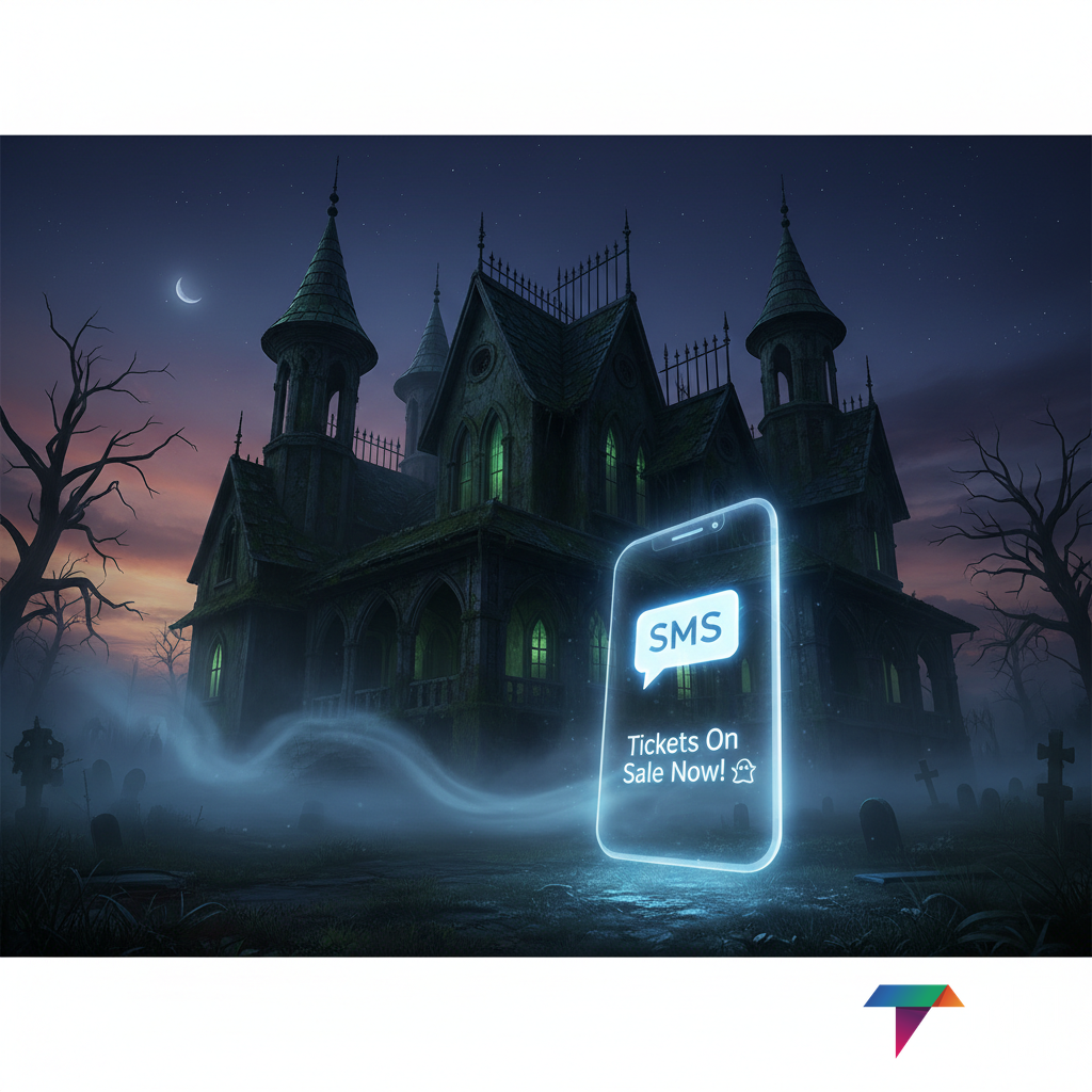 Boost Haunted House Ticket Sales with SMS Marketing