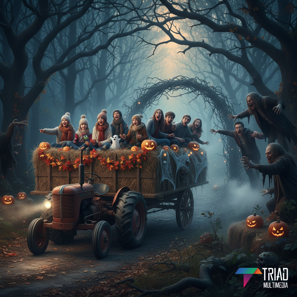 Haunted Hayride Marketing: Attracting Families & Thrill-Seekers