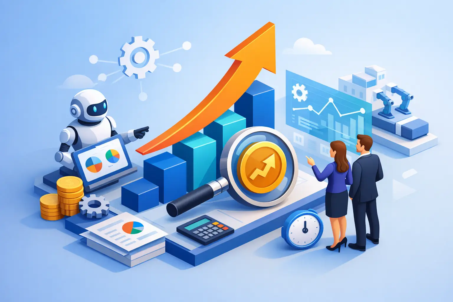 Cómo medir el ROI de automatización empresarial