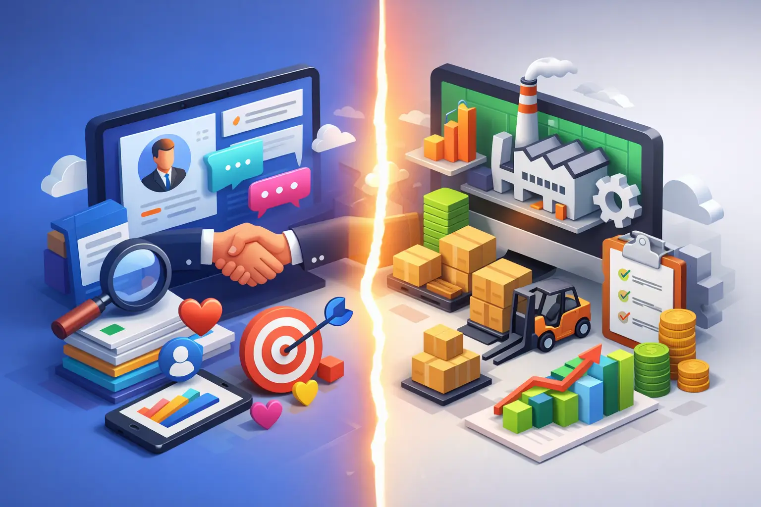 CRM vs ERP empresarial para crecer sin fugas