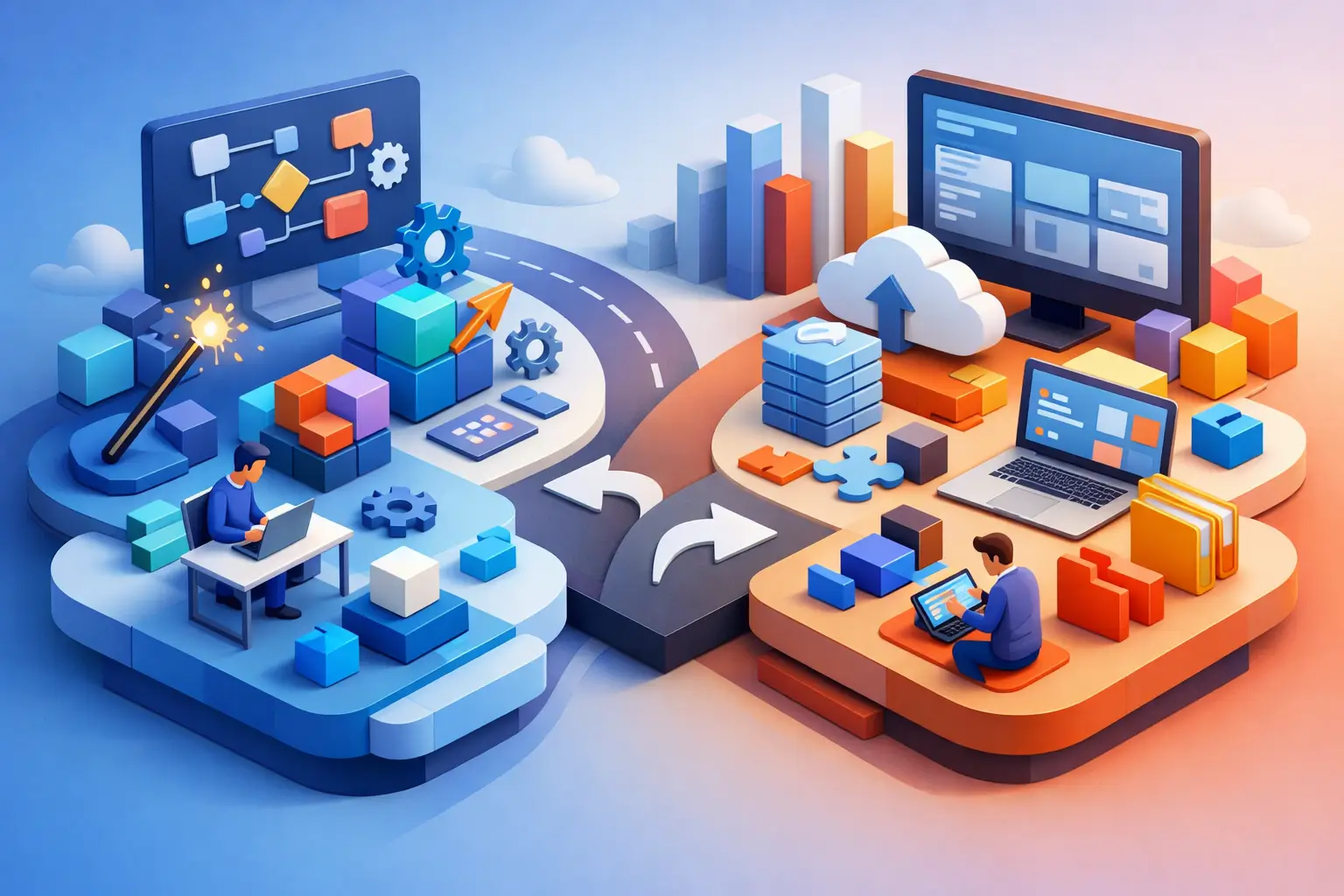 Desarrollo custom vs software estándar para crecer