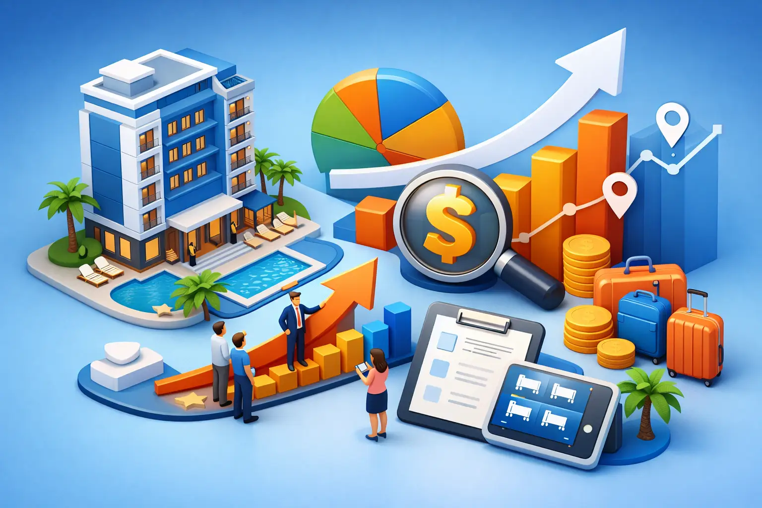 Optimización de ocupación hotelera rentable