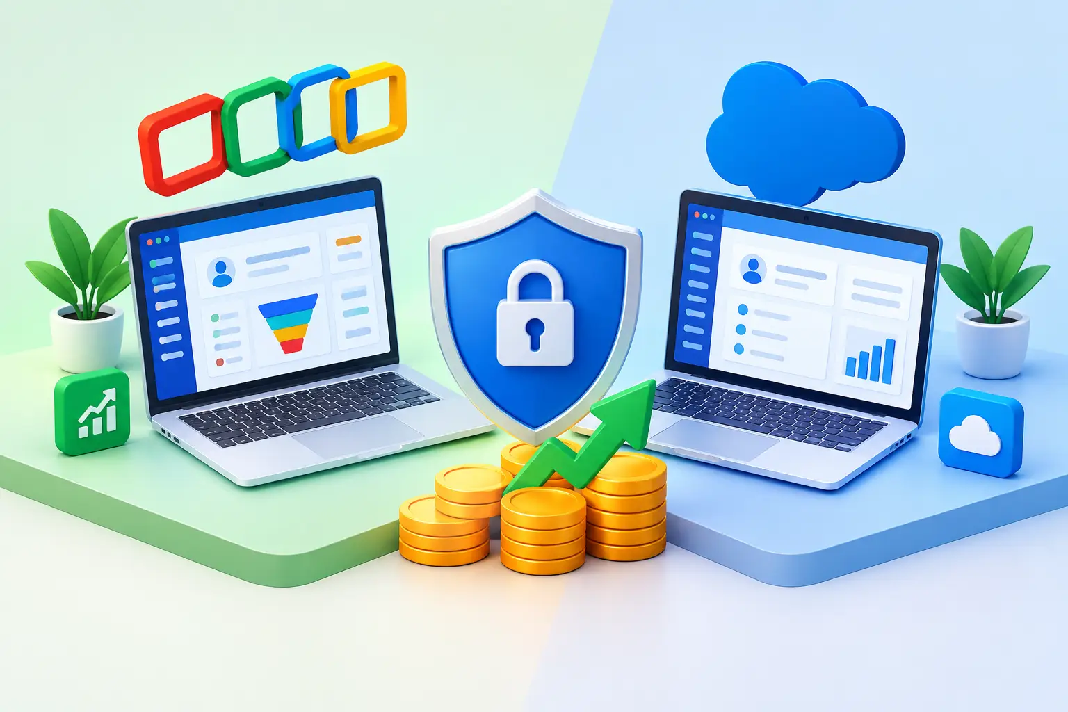 Zoho CRM vs Salesforce: cuál protege tu margen
