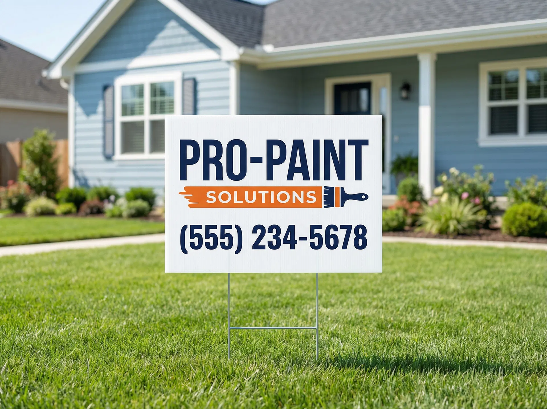 18" × 24" Step Stake Signs