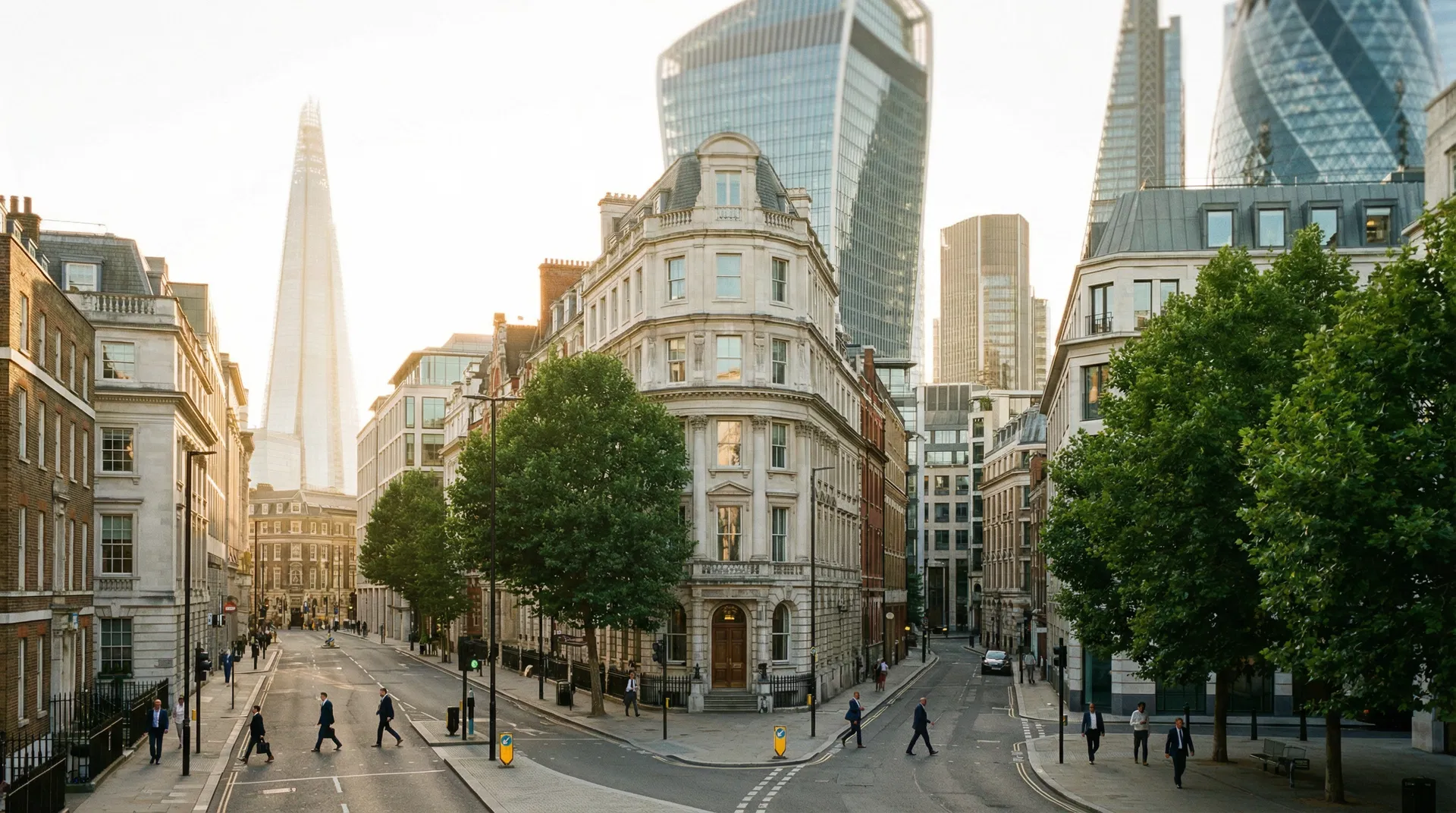 UK business district