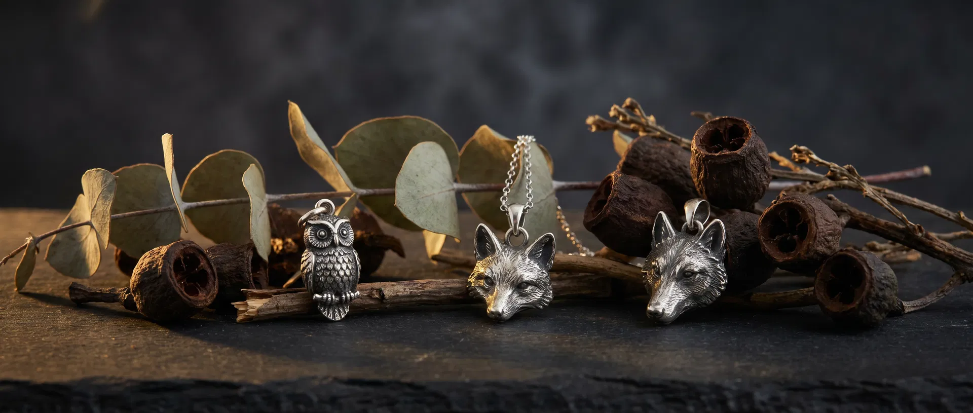 Handcrafted animal jewelry collection