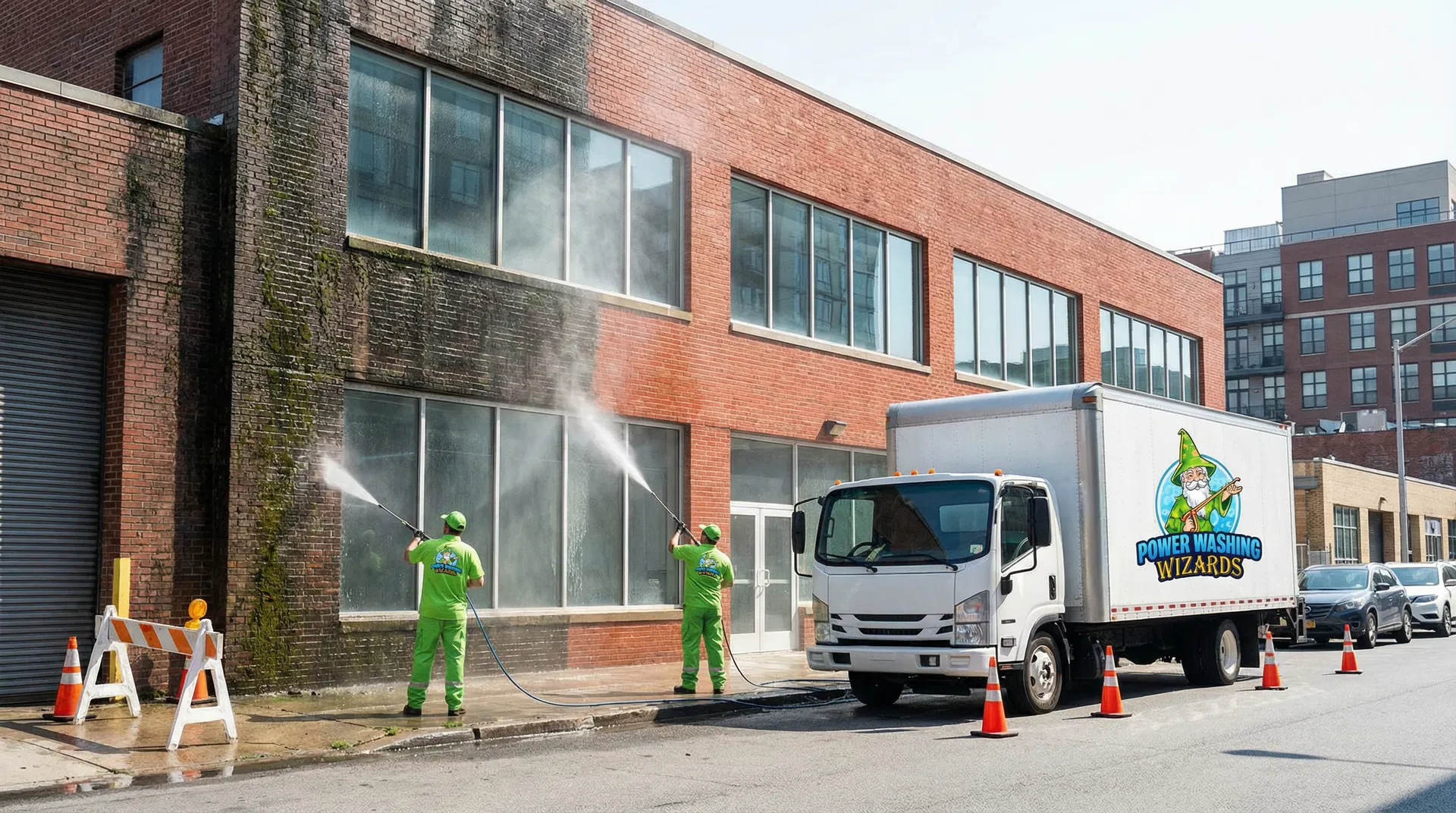 Commercial Cleaning service in Doylestown PA - Power Washing Wizards