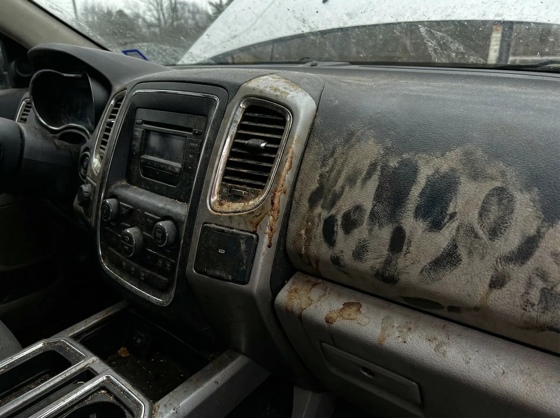 Grimy Interior - Before