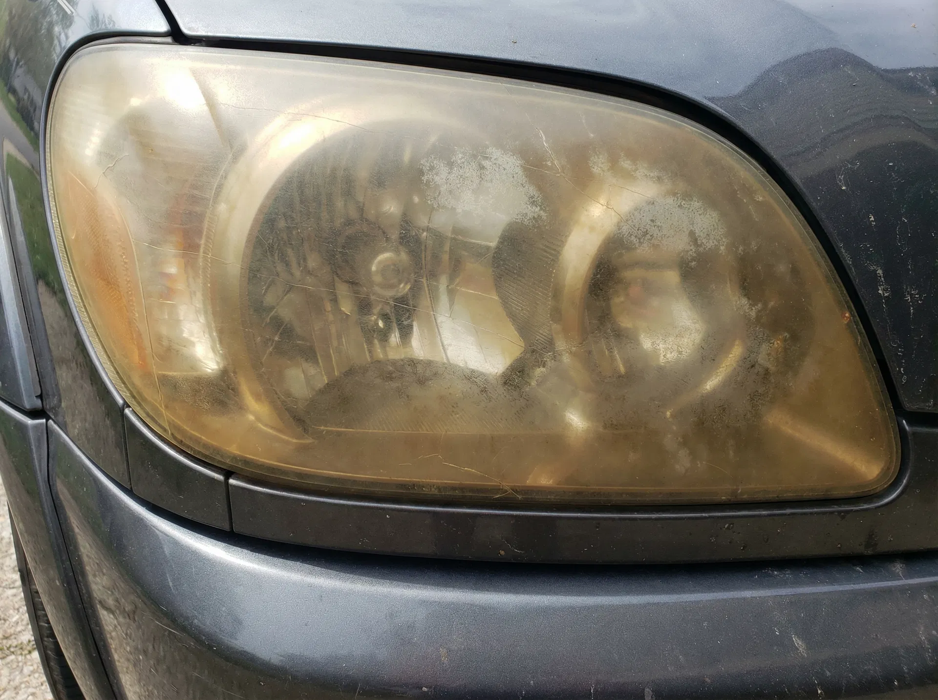 Headlight Restore - Before