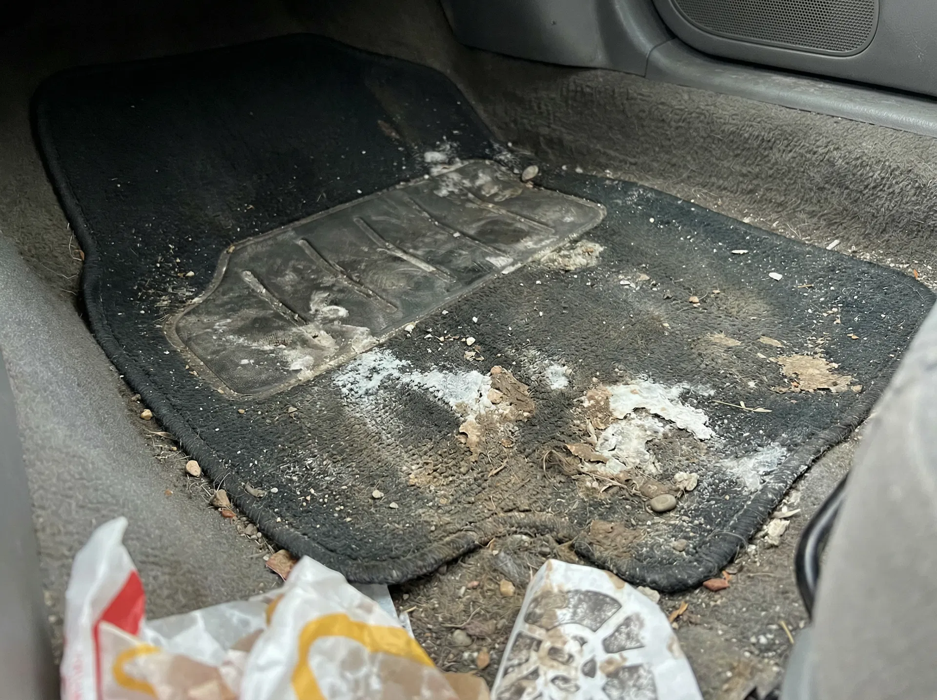 Salt Removal - Before