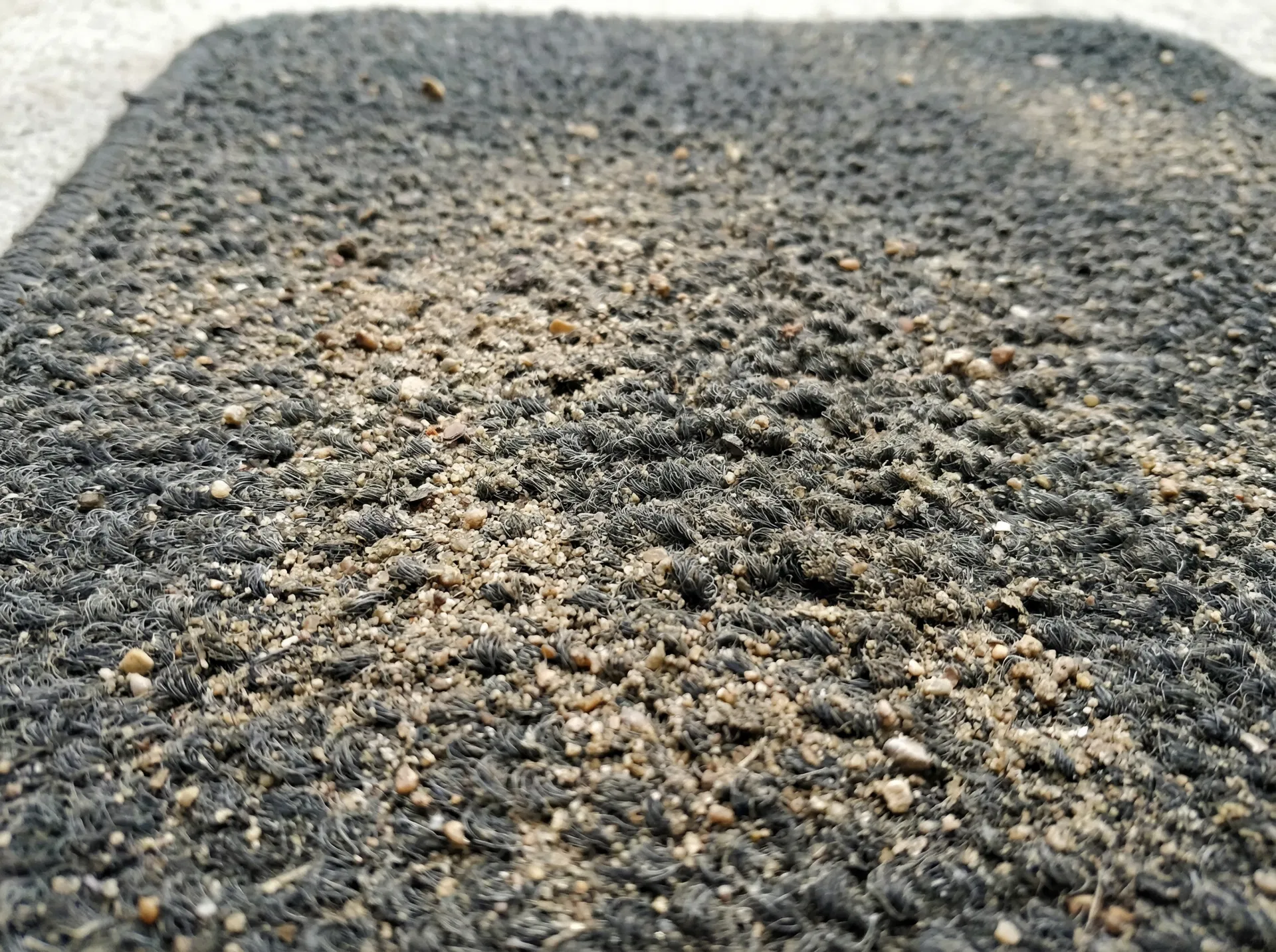 Sand Removal - Before