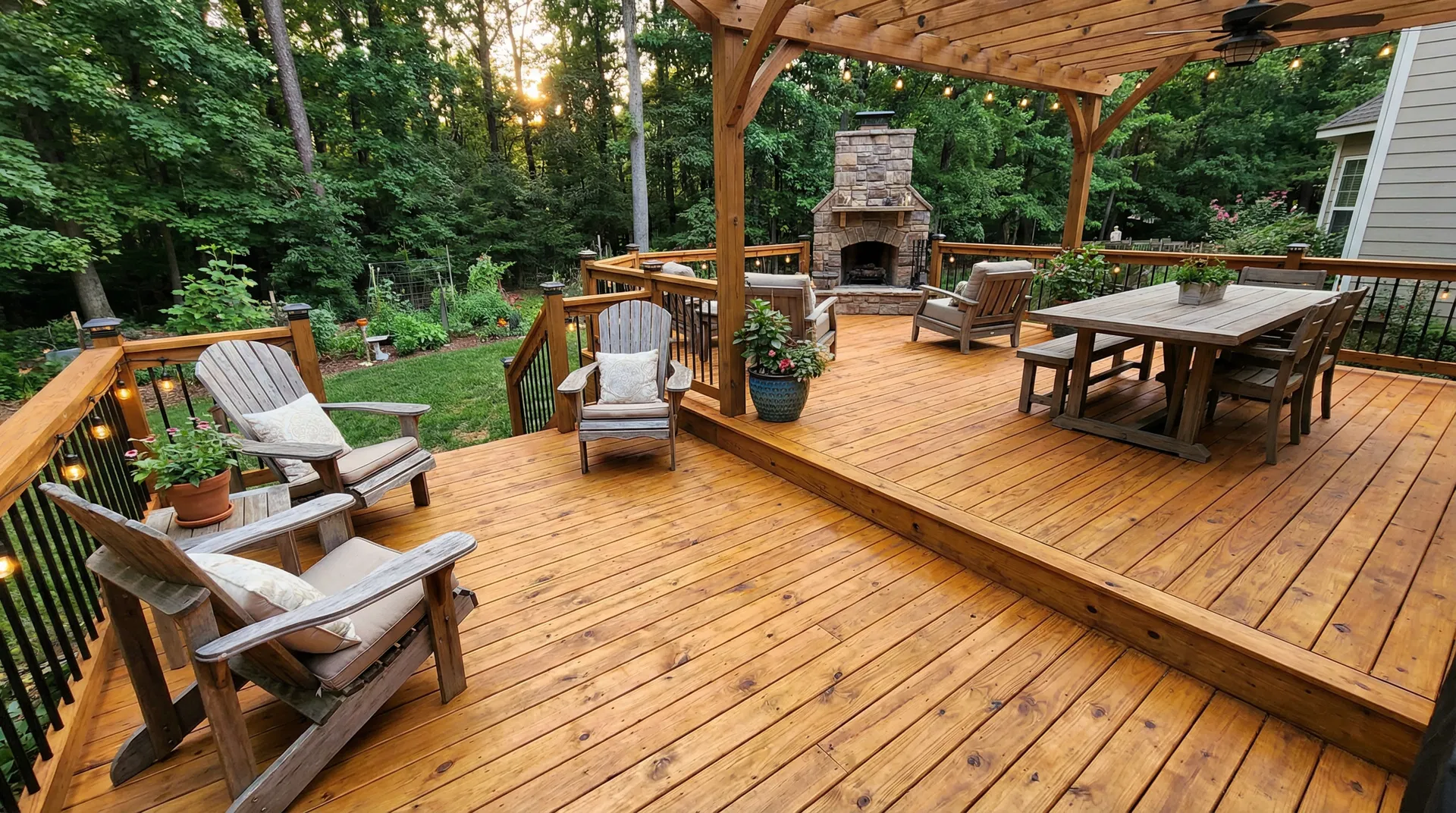 Pressure Treated & Hardwood Decks
