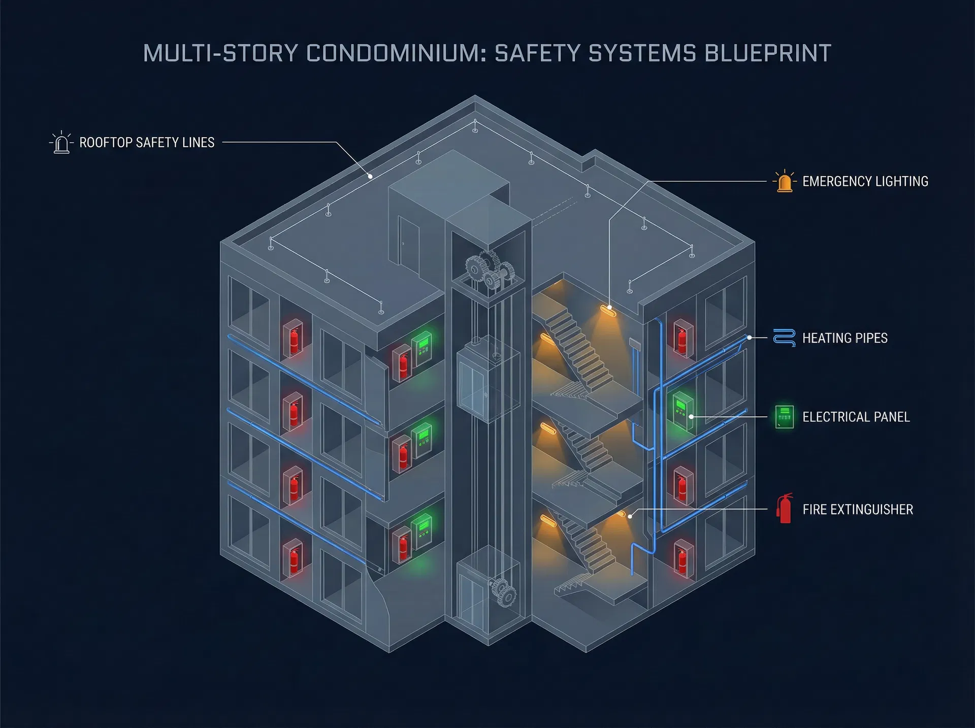 Blueprint sicurezza condominio
