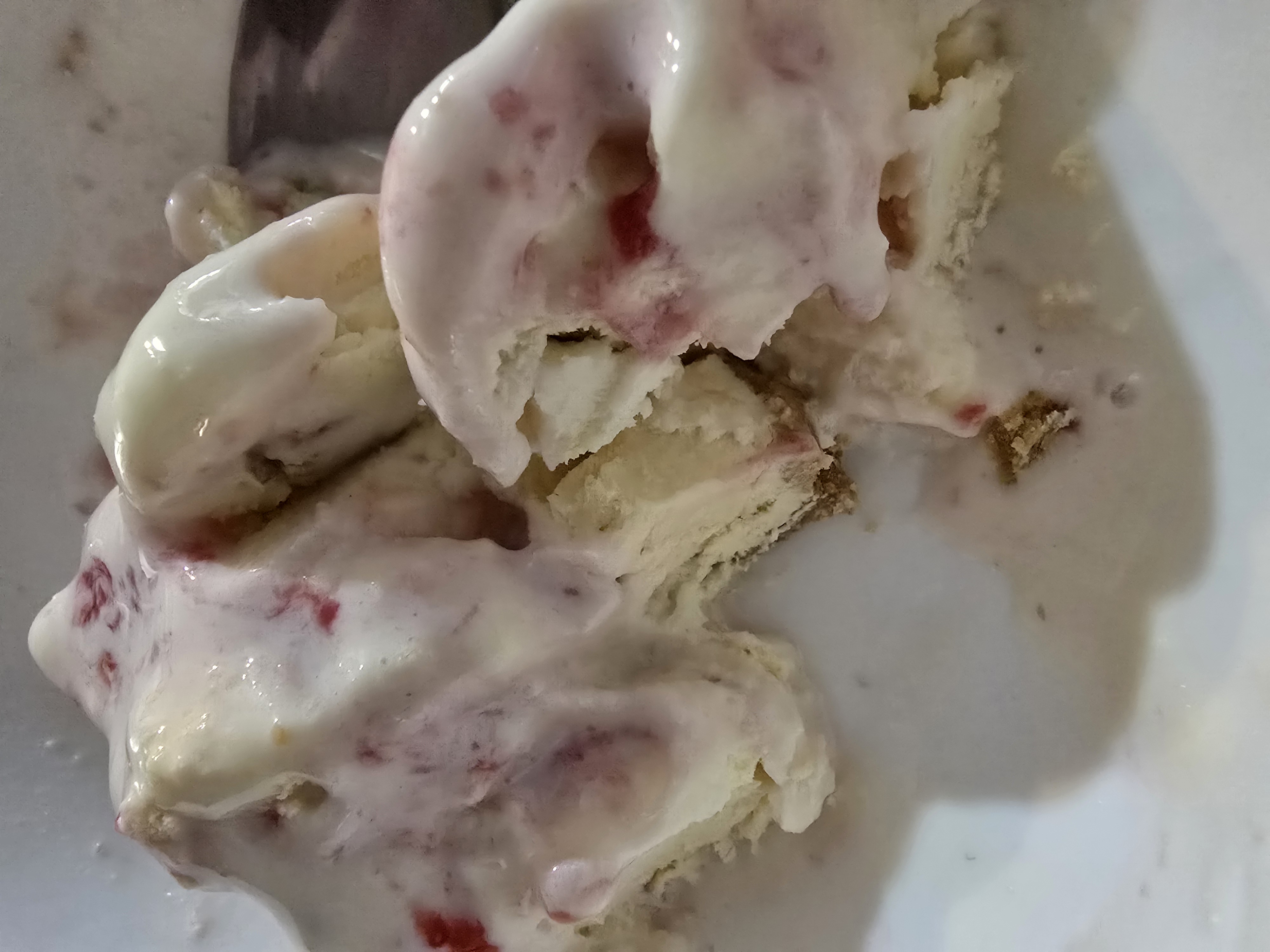 Raspberry Cheesecake Creami (Protein base, Zero sugar Cheesecake) Ninja Creami pint 3