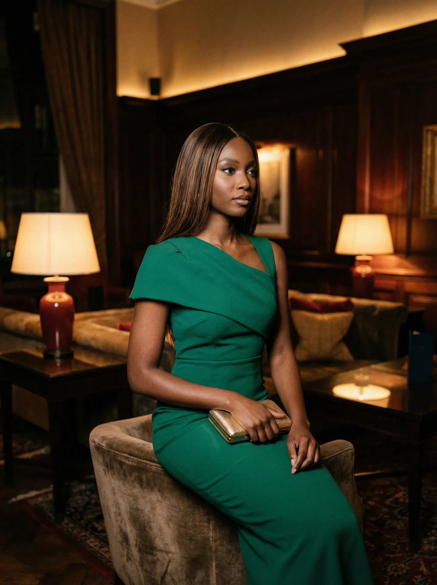 Emerald Cocktail Dress