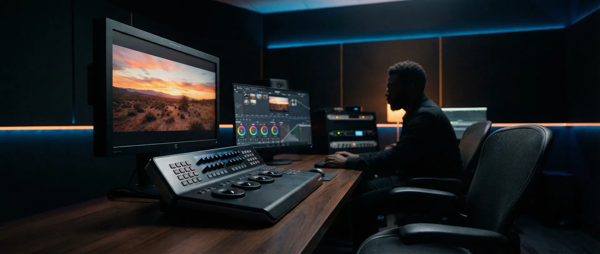 Post production studio