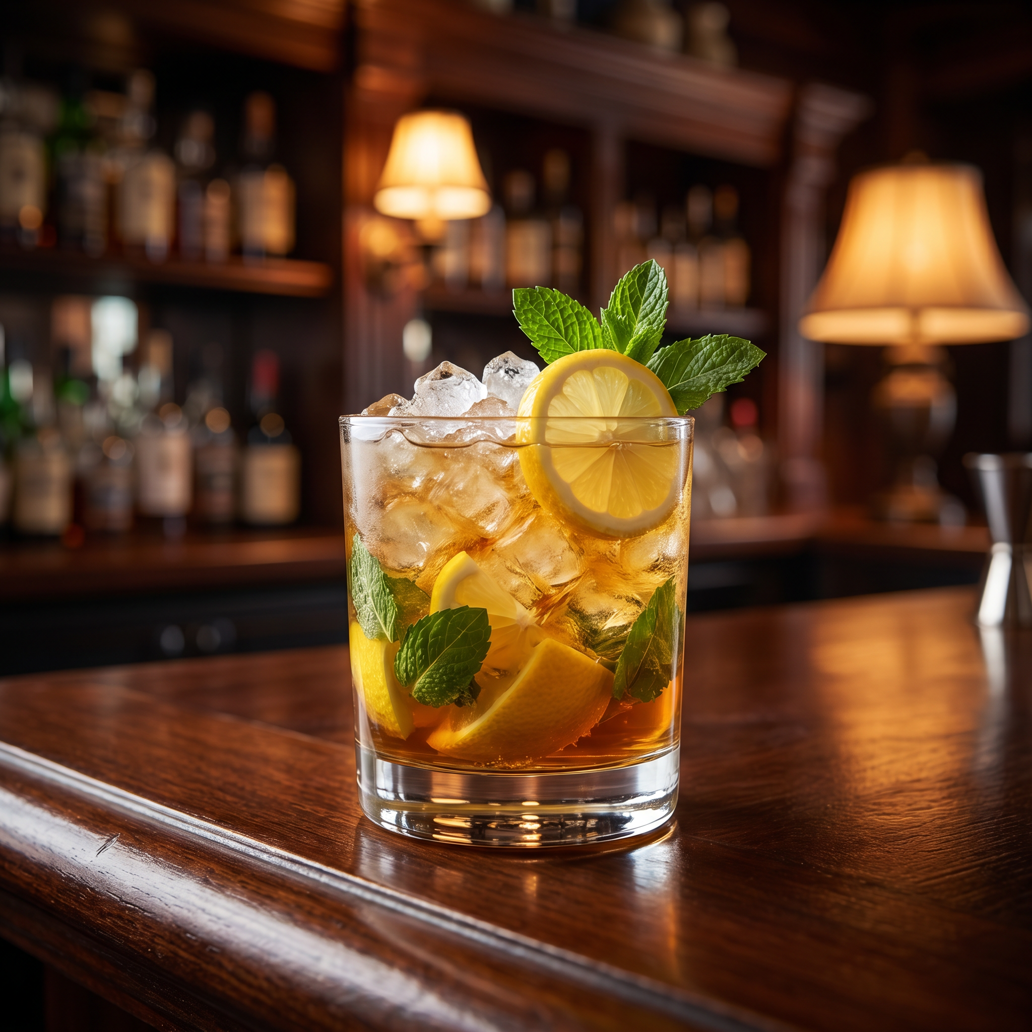 Bourbon Smash