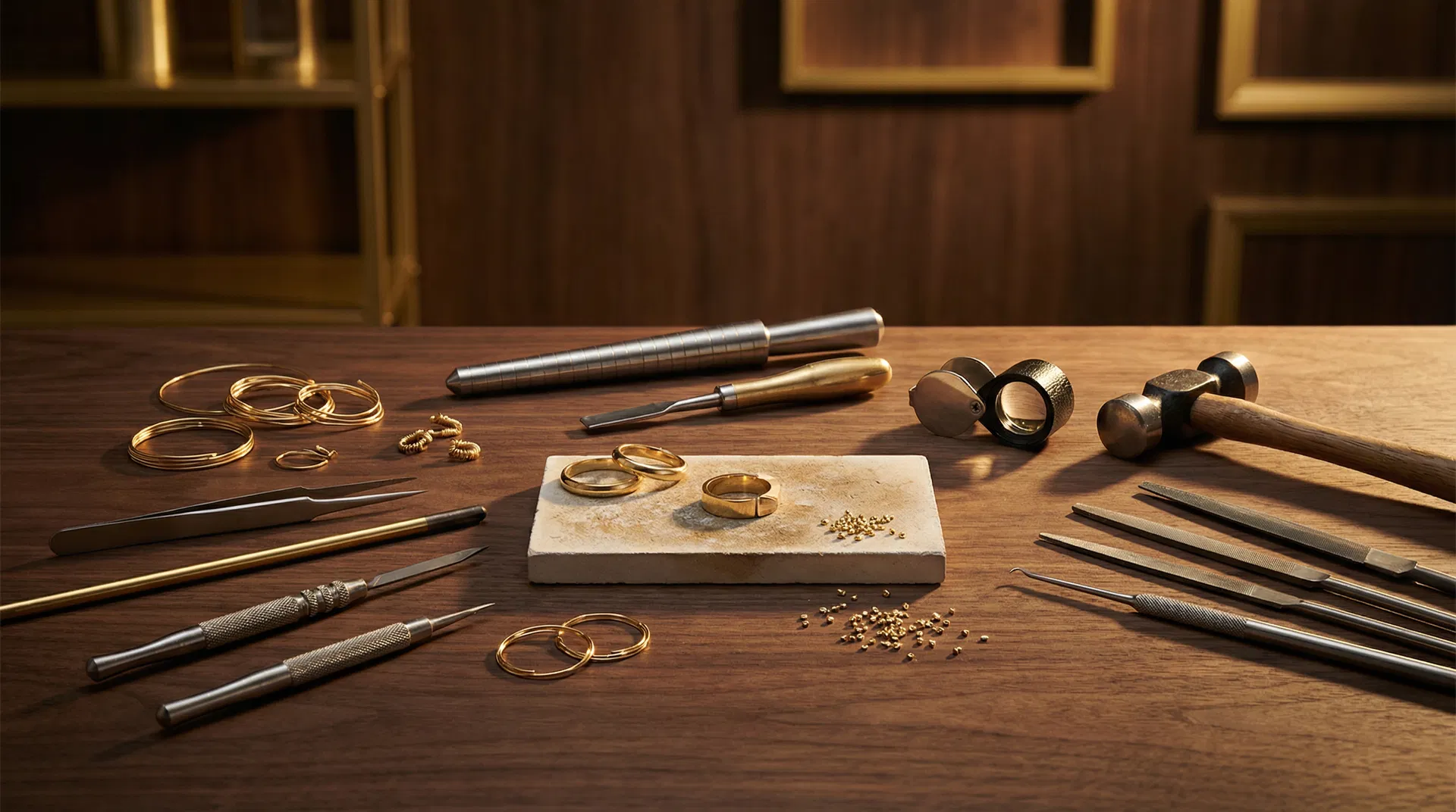 أدوات صياغة الذهب