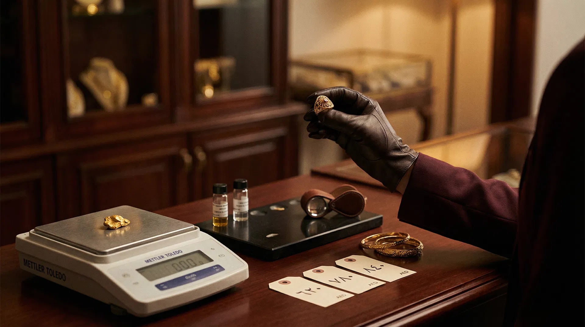 لماذا تتغير تقييمات محلات الذهب لنفس القطعة؟