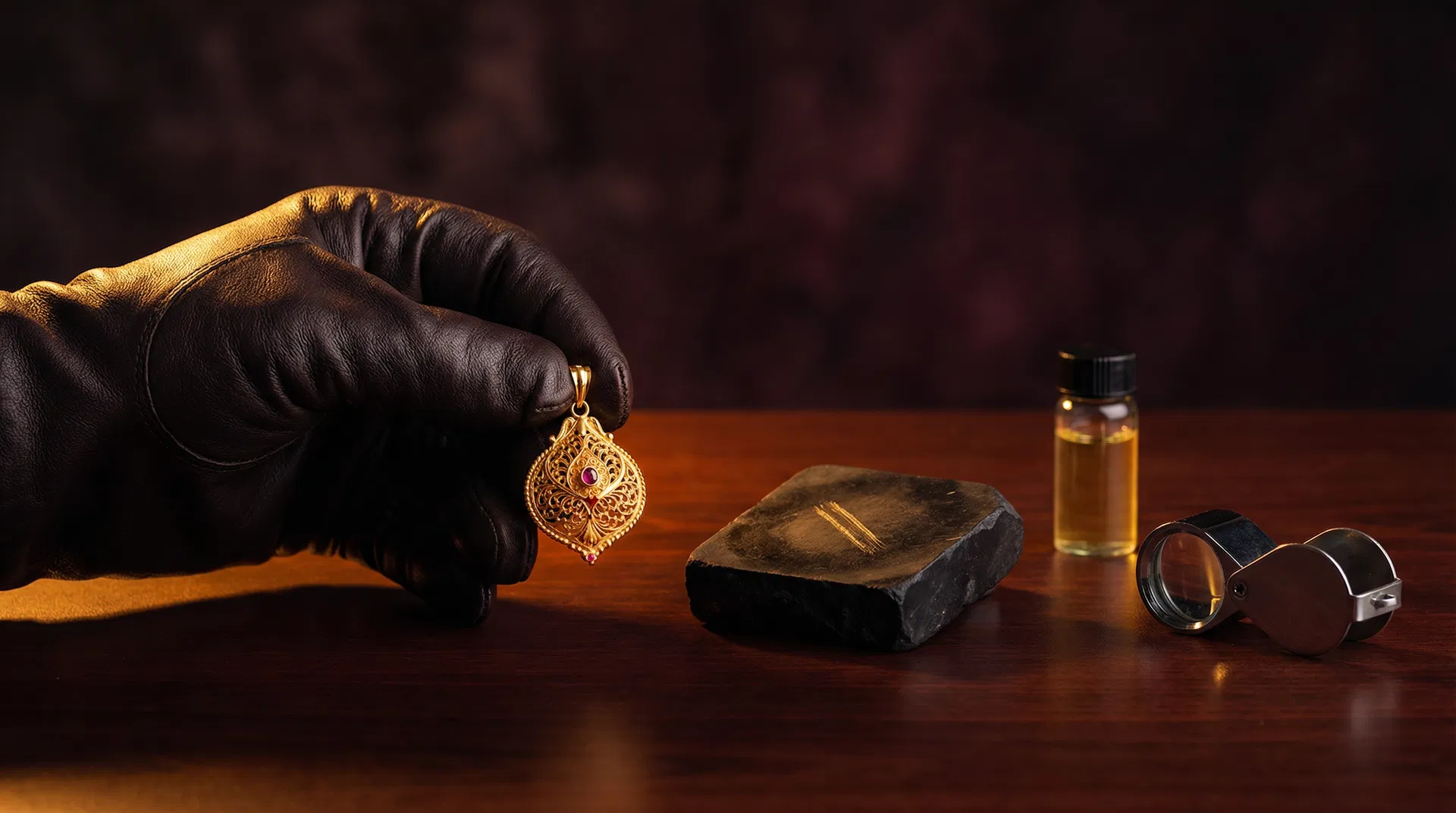 كيف تعرف أن الذهب أمامك حقيقي — قبل أن تشتريه