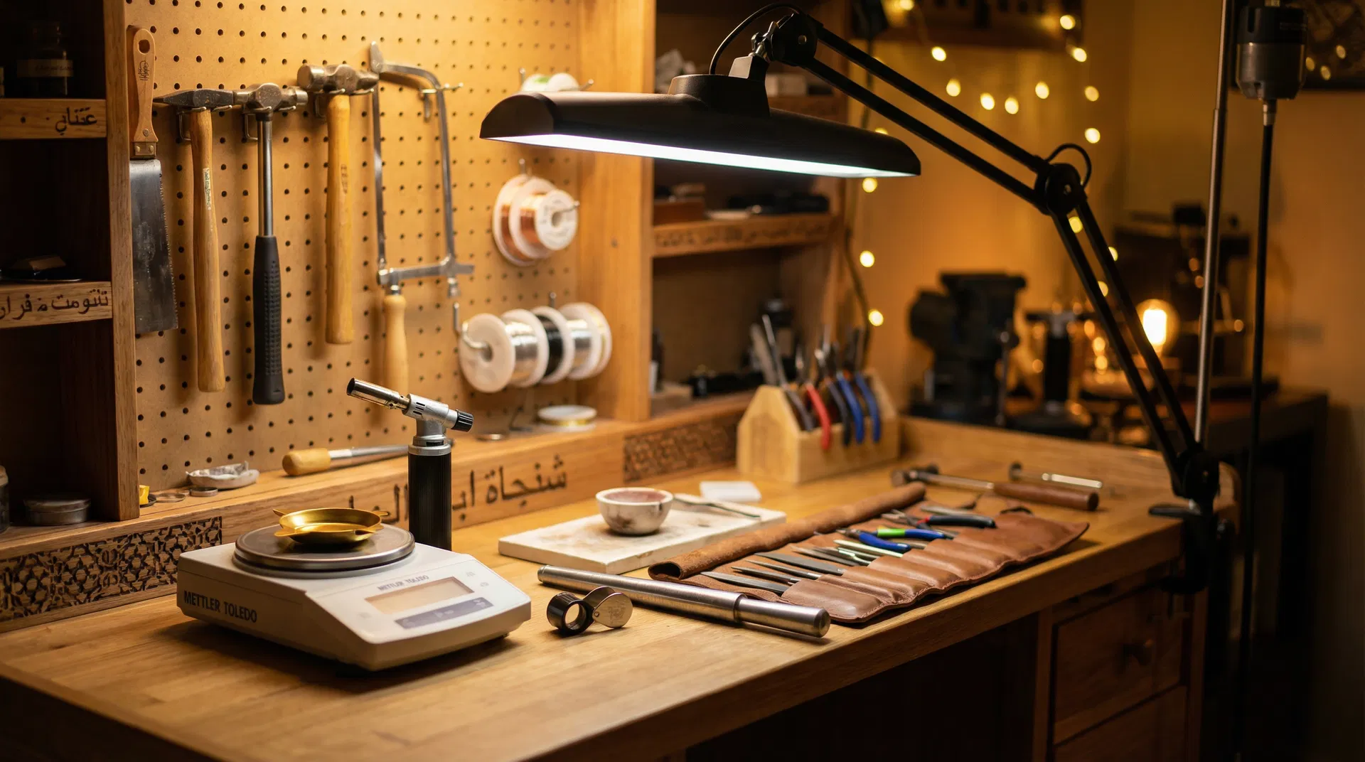 أول ورشة صياغة في بيتك — ما تحتاجه فعلاً للبدء