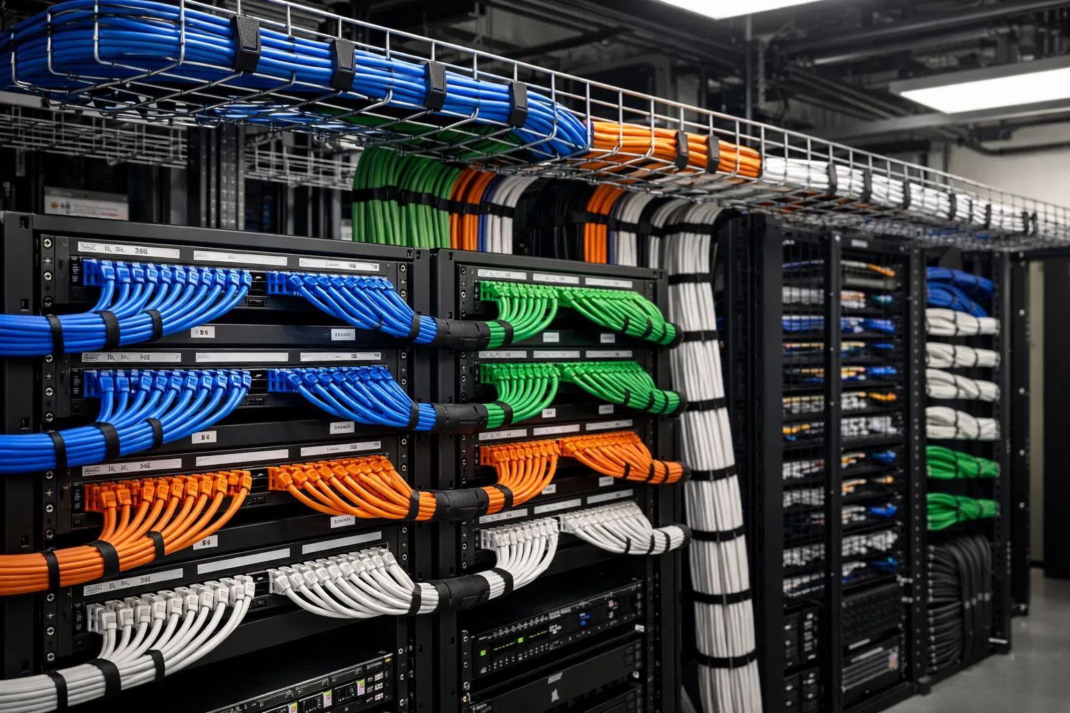 Cabeamento Estruturado Cat6 - Prédio Corporativo