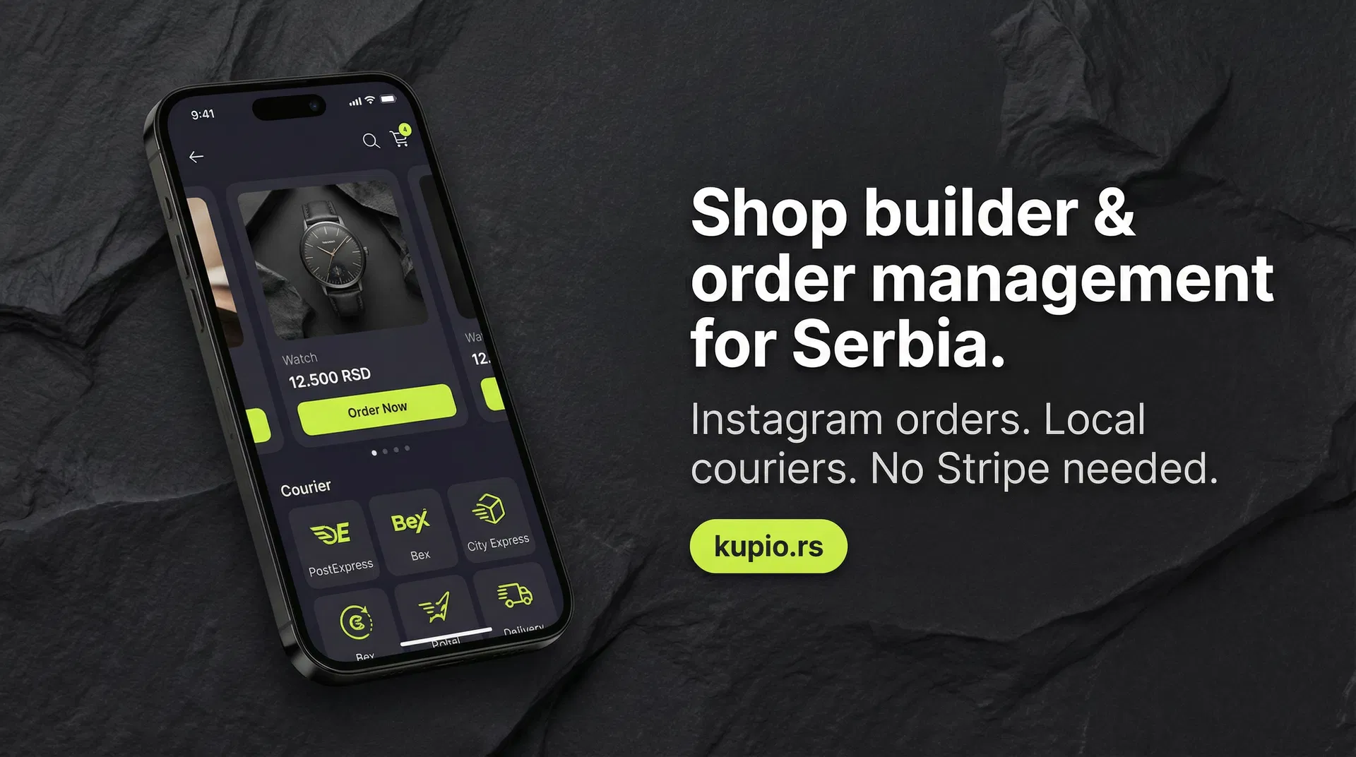 Kupio product preview