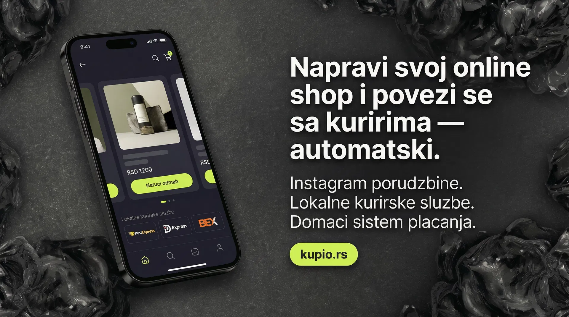 Kupio product preview