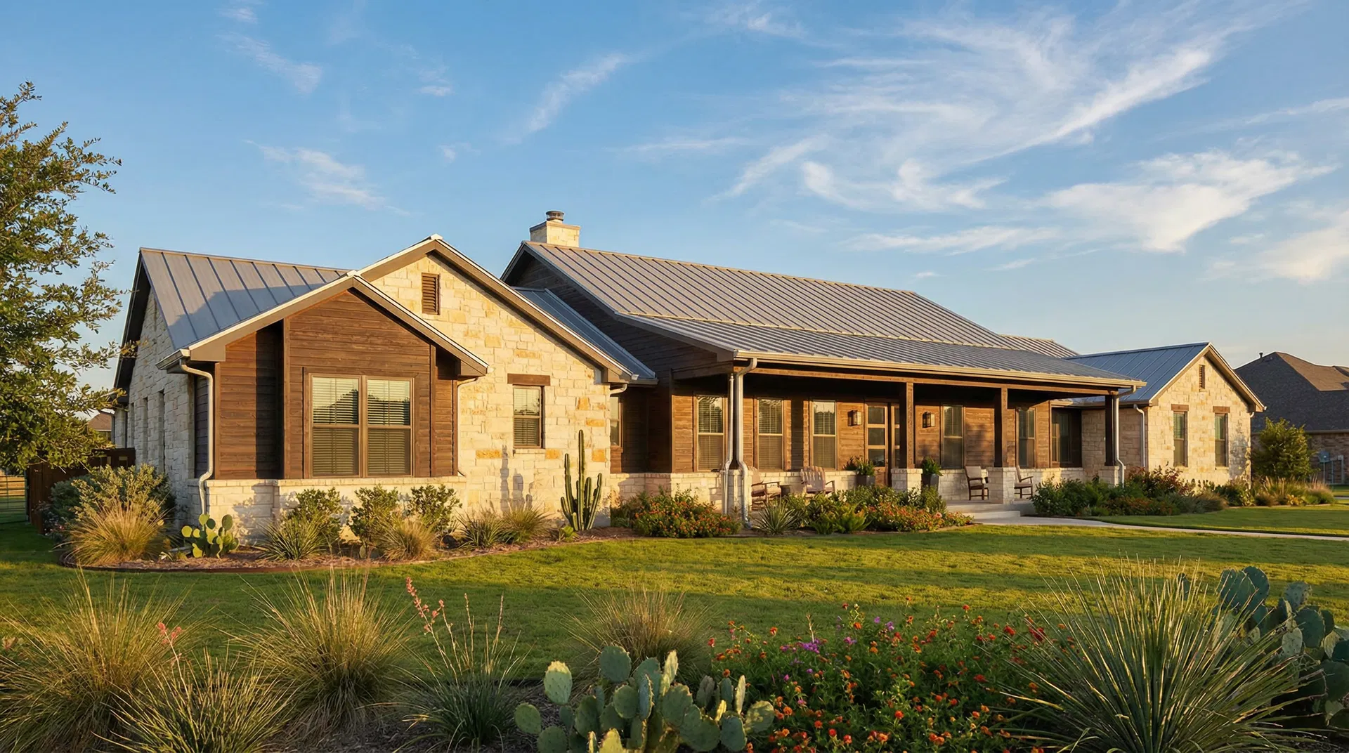 Beautiful Texas home exterior