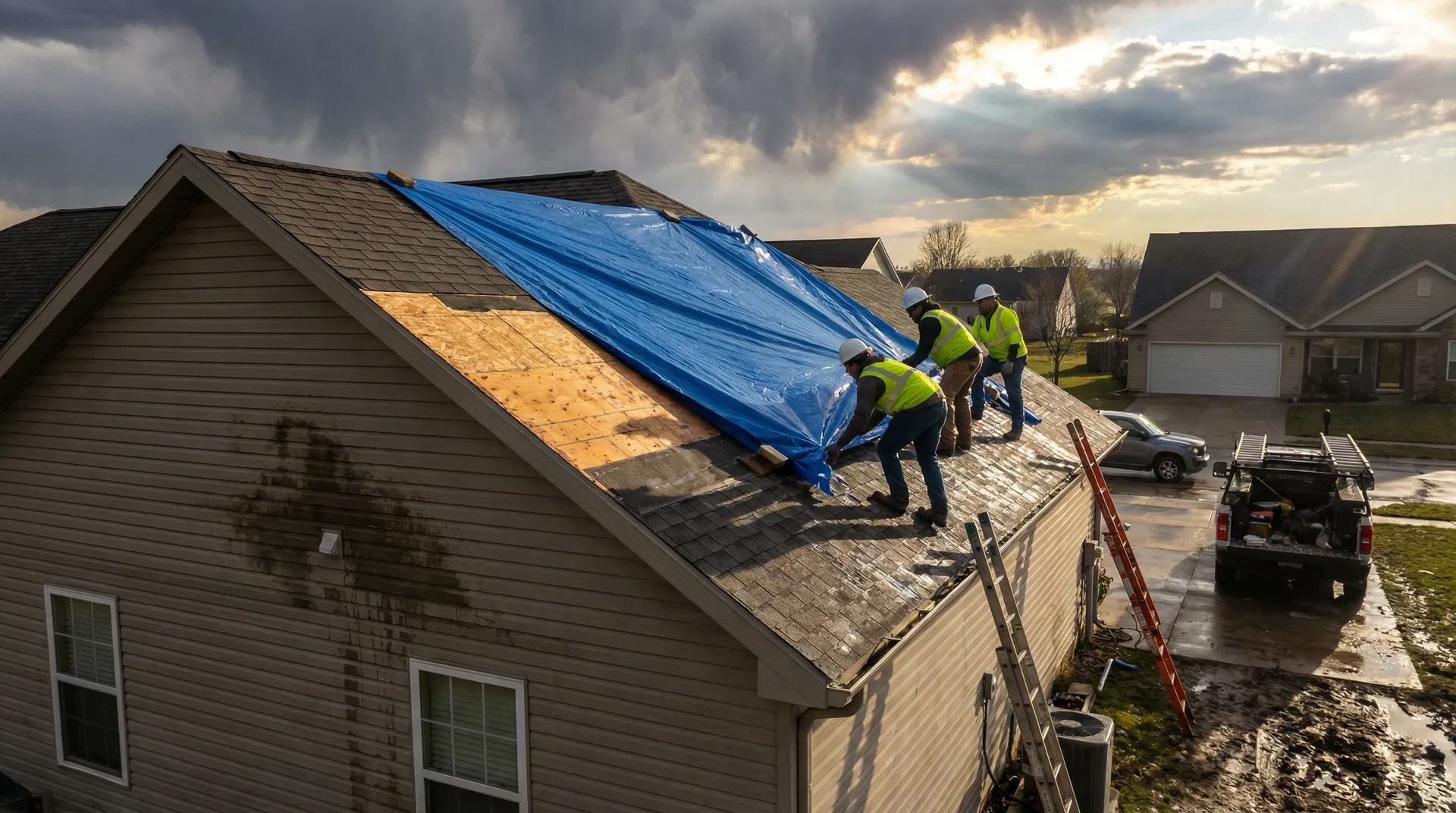 Storm damage repair in Bucks County and the greater Philadelphia area by Certified Home Renovations