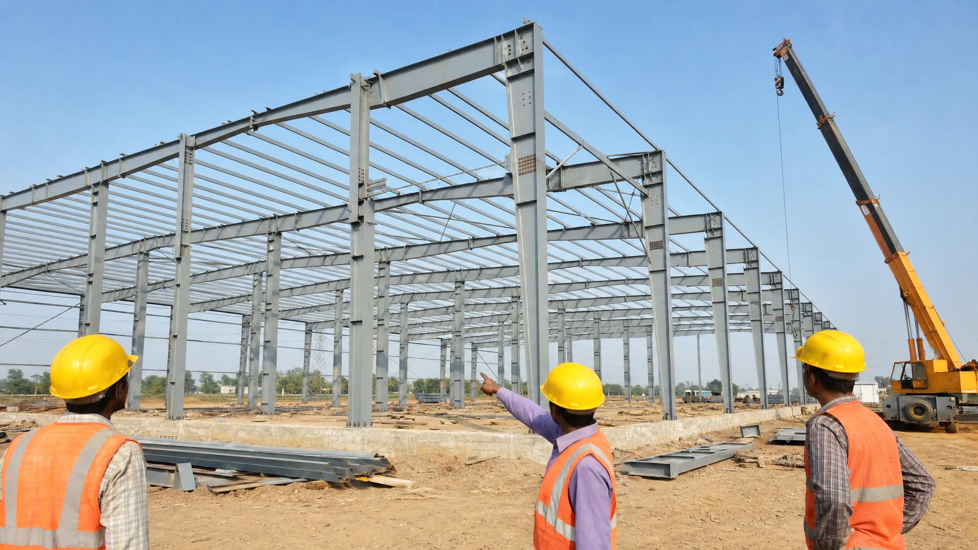 Steel & Industrial Structures — ViRaj Engineers