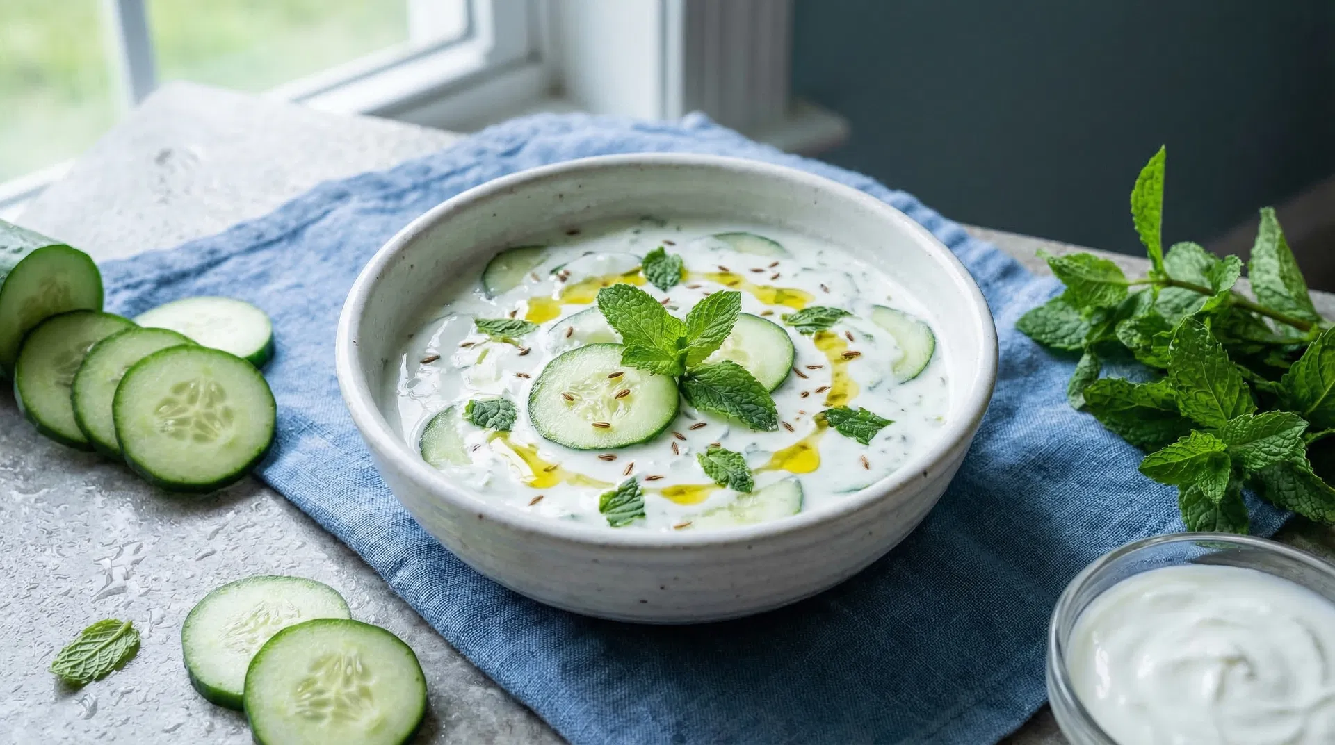 Cucumber Mint Raita