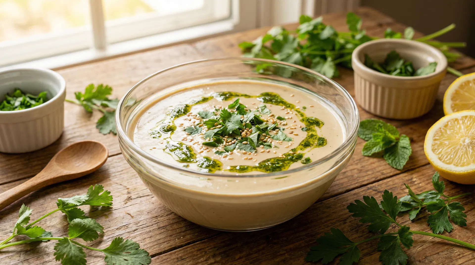 Tahini & Herb Dressing