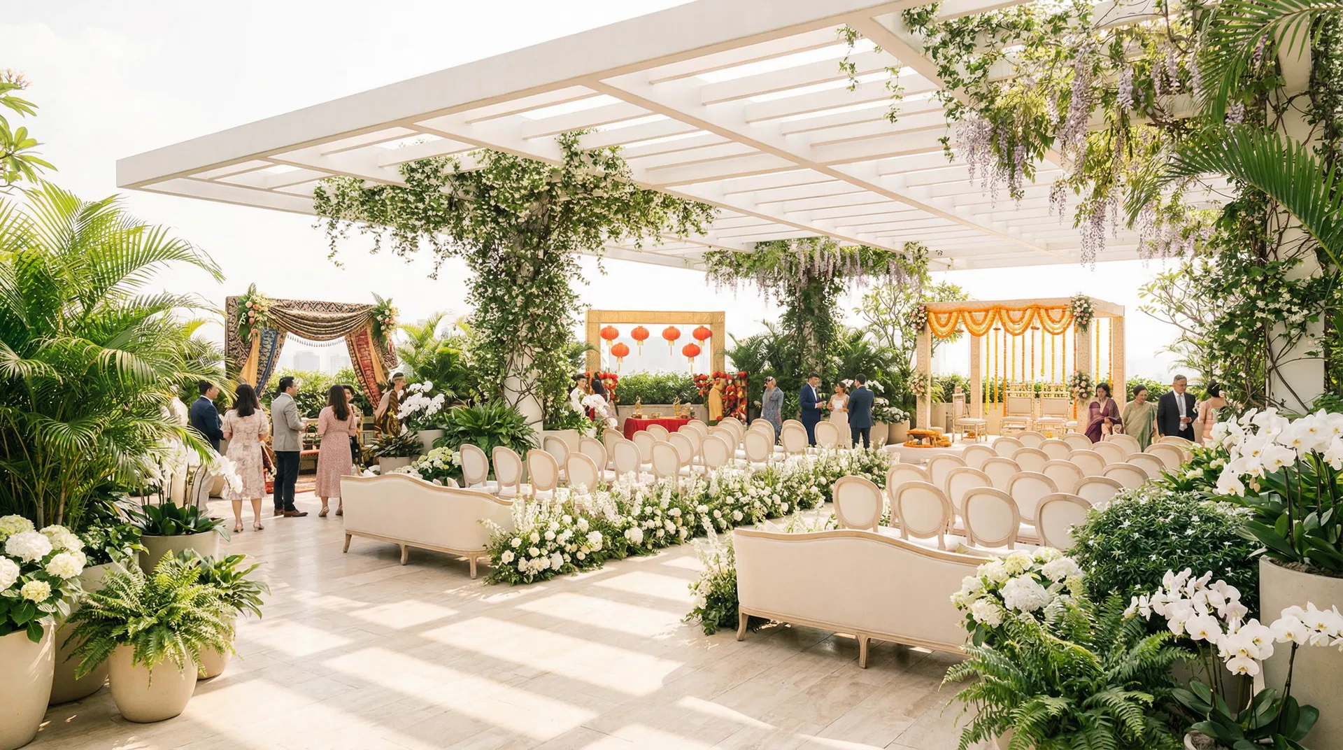 W Haus Garden Terrace - Ceremony Space