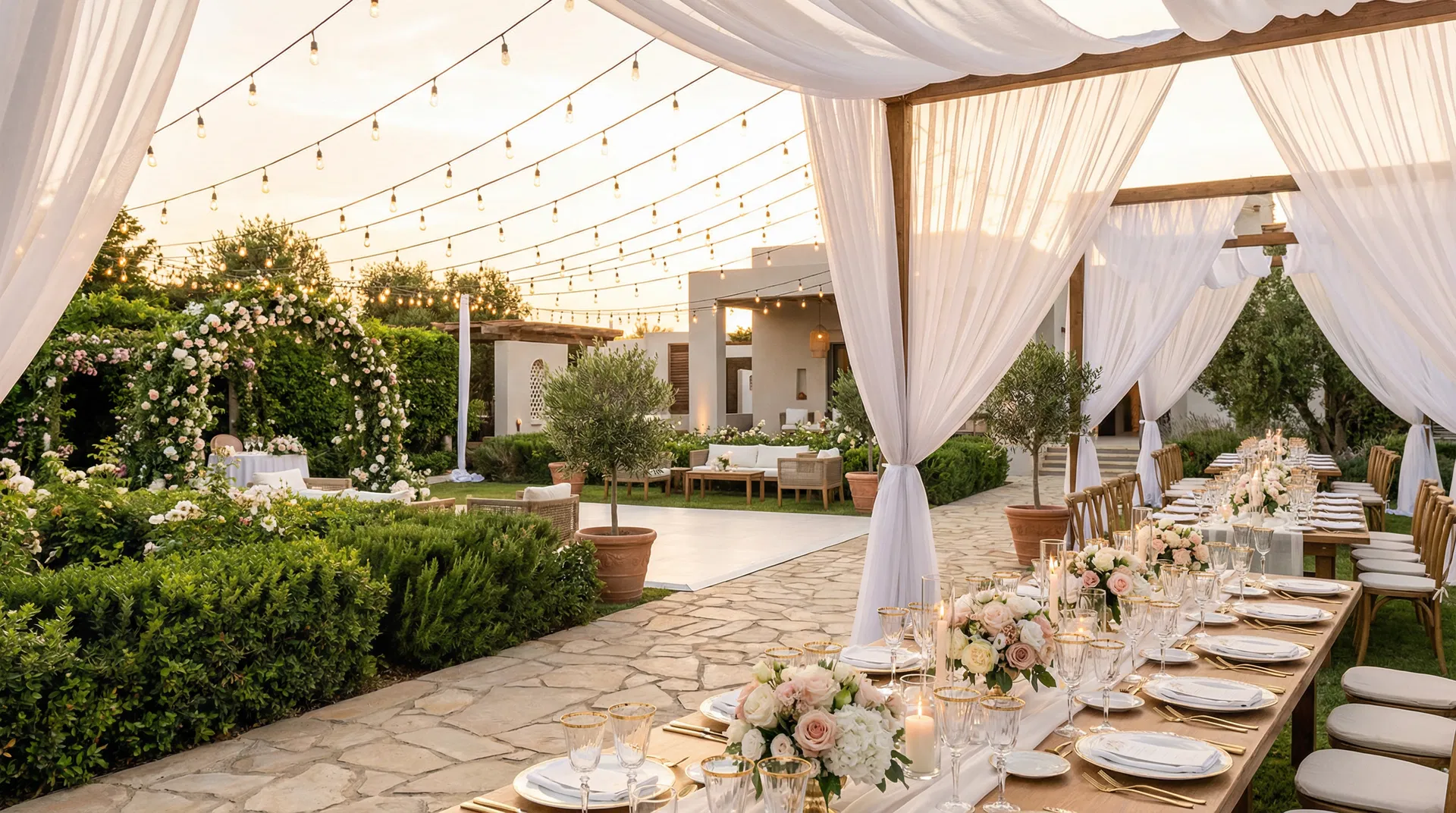 W Haus Garden Terrace - Reception Dining